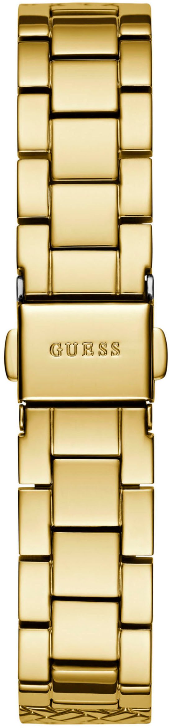 Guess Kwartshorloge ENCHANTMENT Horloge, dameshorloge, kristallen, mineraalglas, stalen band