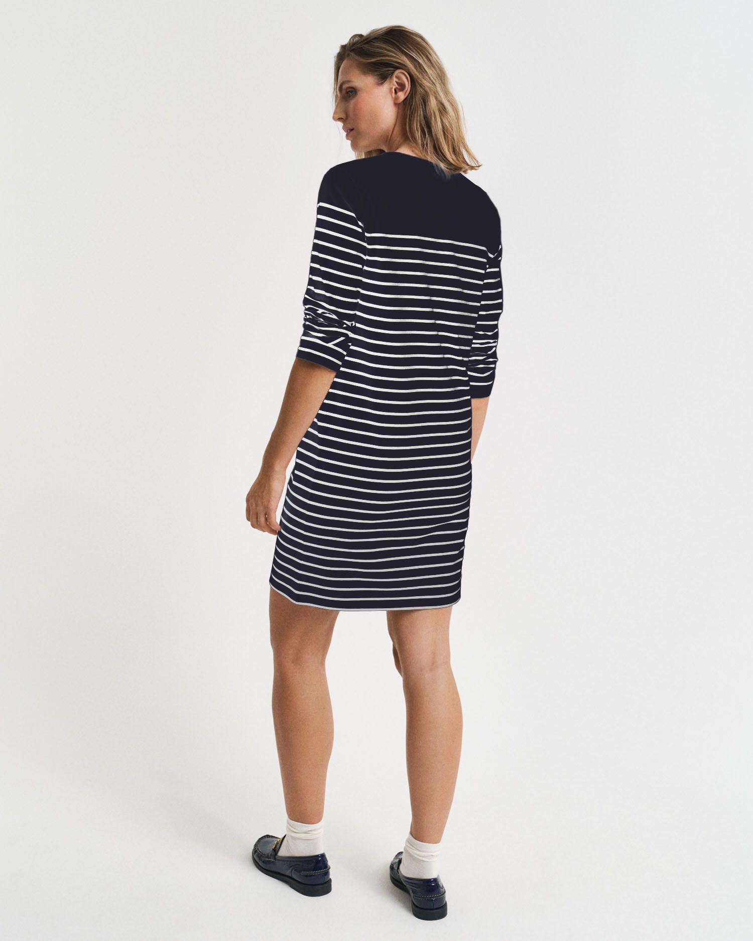 Gant Jerseyjurk REG 3/4 SLEEVE BRETON DRESS
