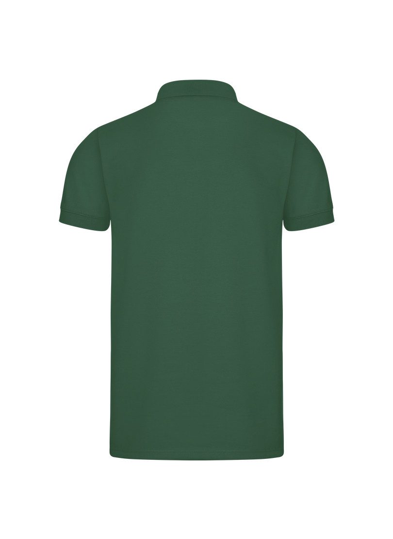 Trigema Poloshirt TRIGEMA slim fit poloshirt van DELUXE-piqué (1-delig)