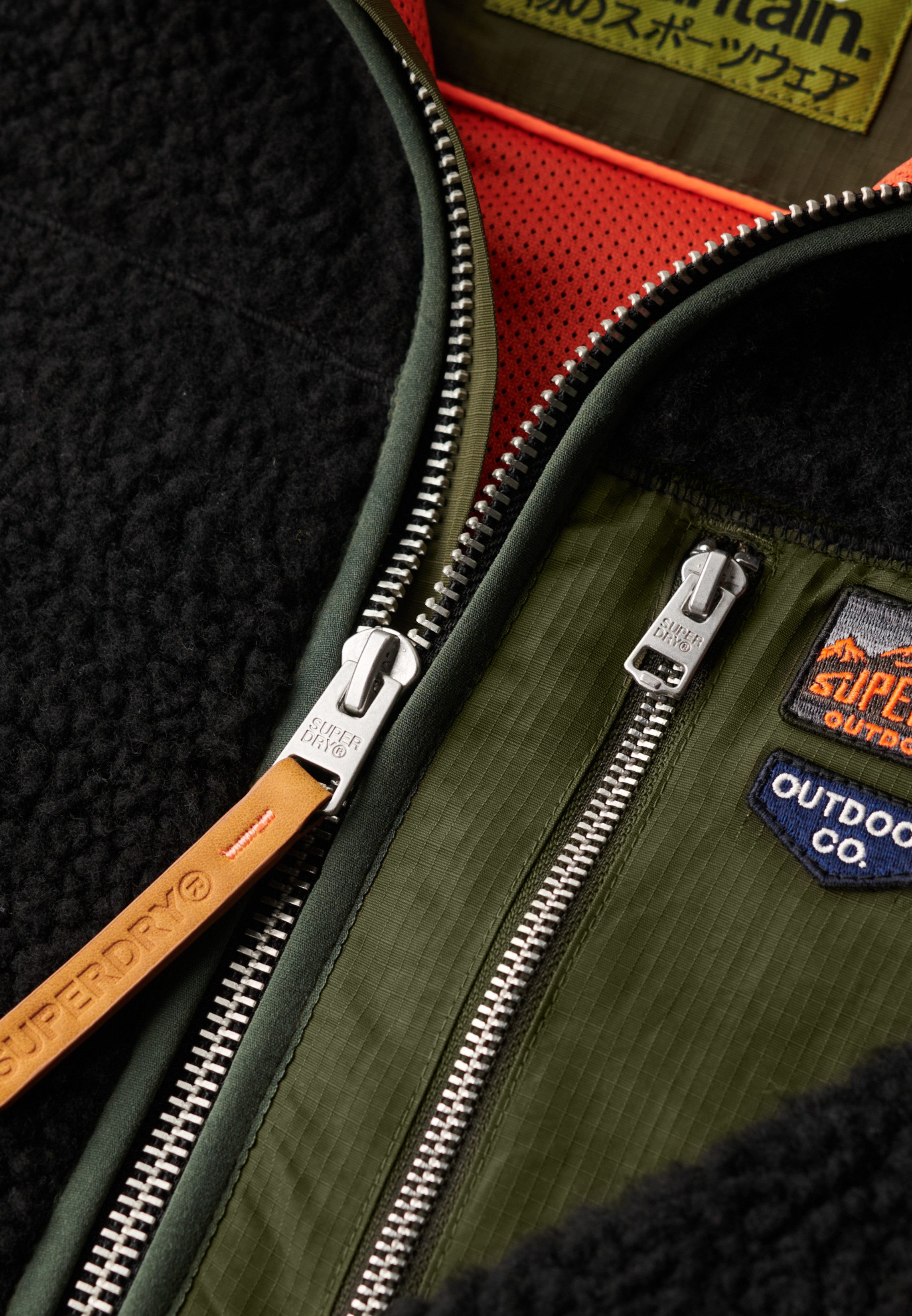 Superdry Capuchonsweatvest VINTAGE RETRO FULL ZIP FLEECE