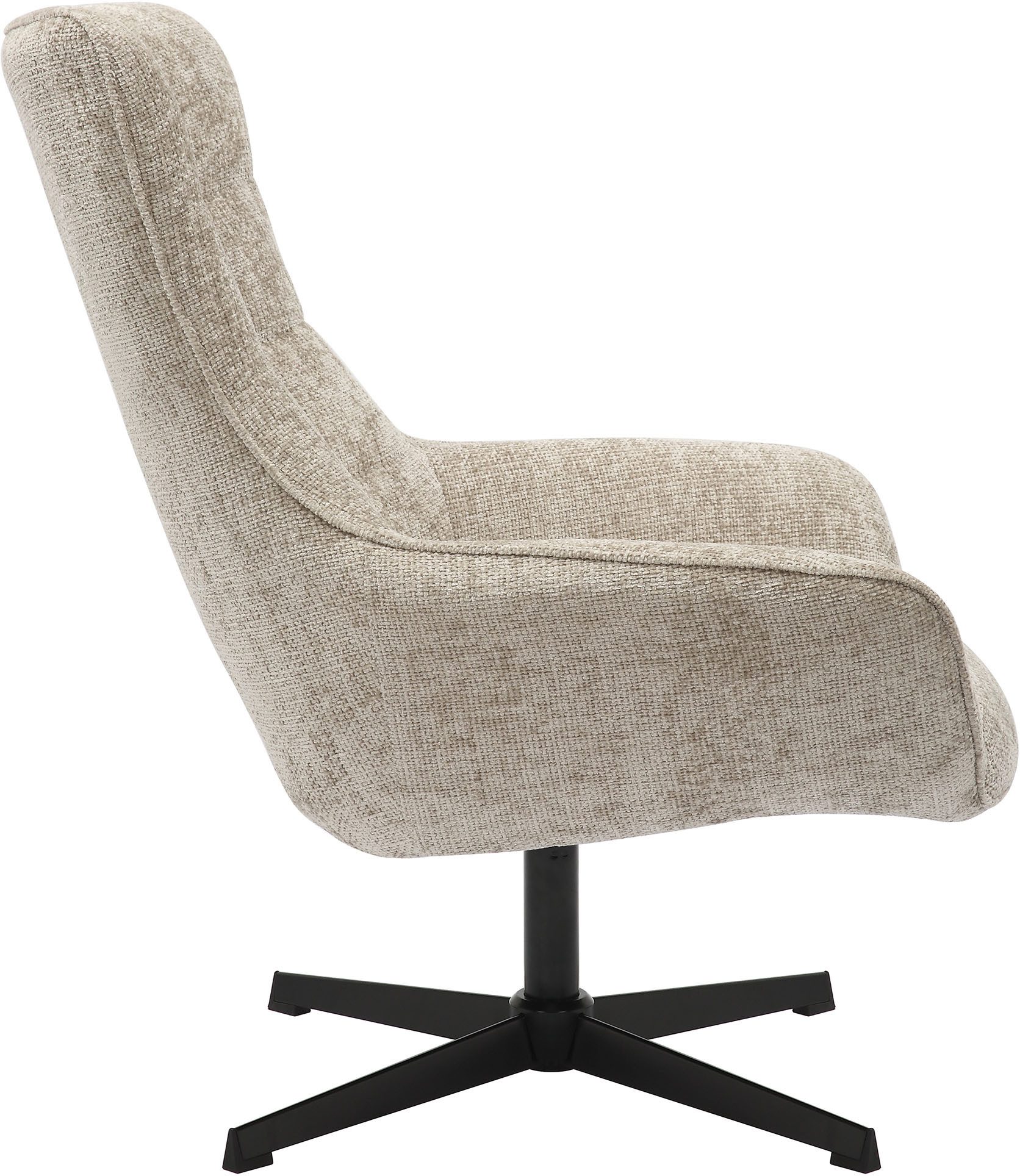 SalesFever Draaibare fauteuil Zitvlak met pocketvering