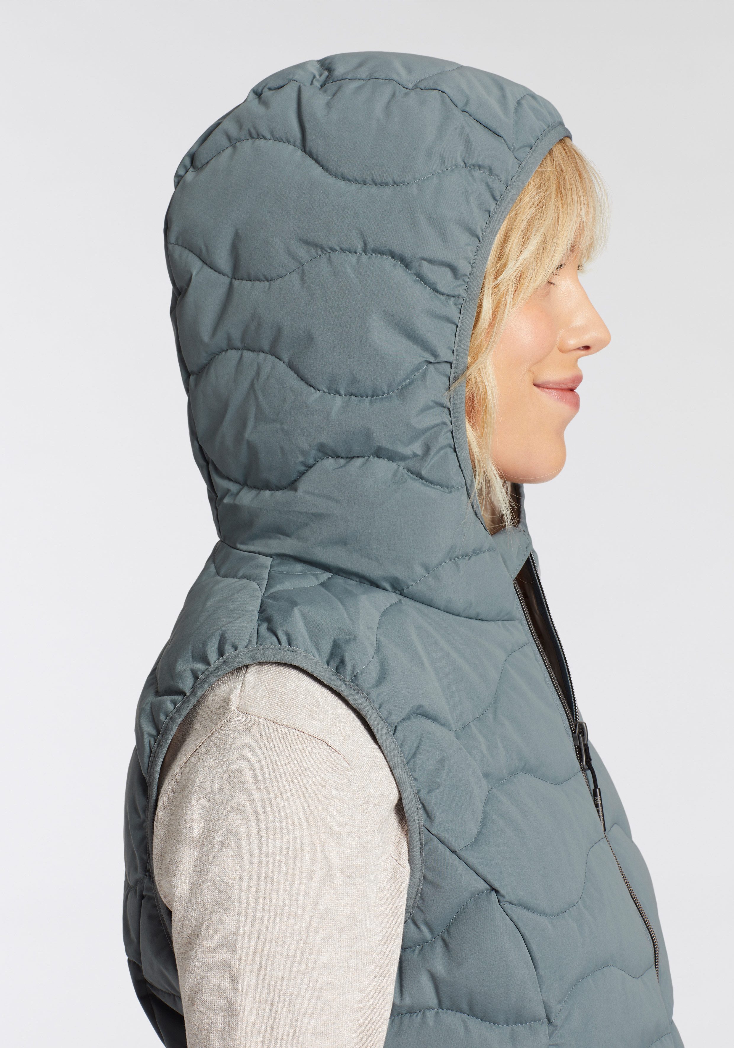 G.I.G.A. DX by killtec Bodywarmer Waterafstotend & winddicht & ademend & met capuchon