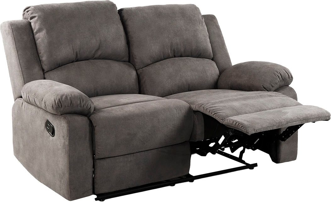 Jockenhöfer Gruppe 2-zitsbank Dakota Ligfunctie met halfautomatische relaxfunctie, TFK bekleding