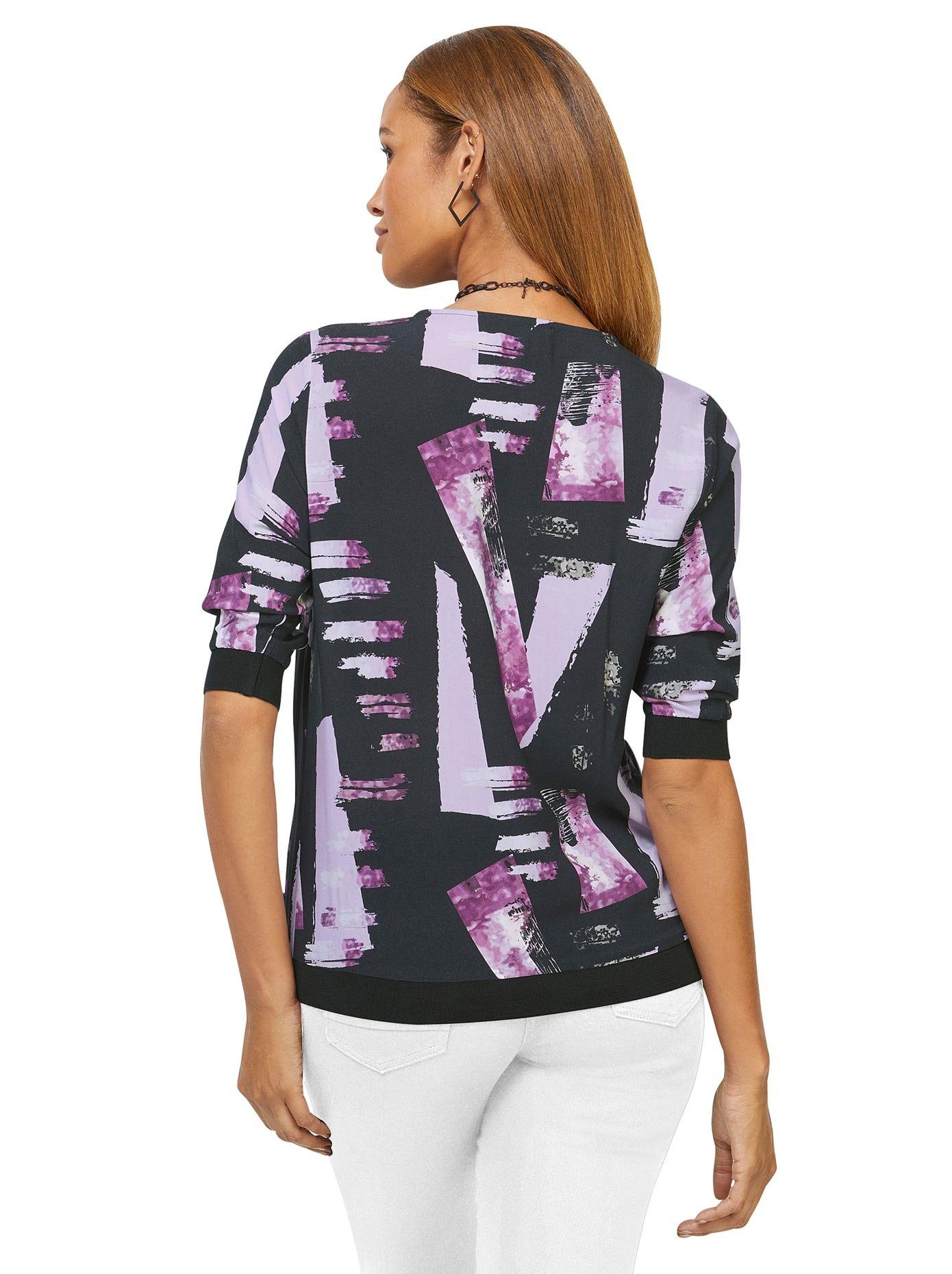 Creation L Gedessineerde blouse