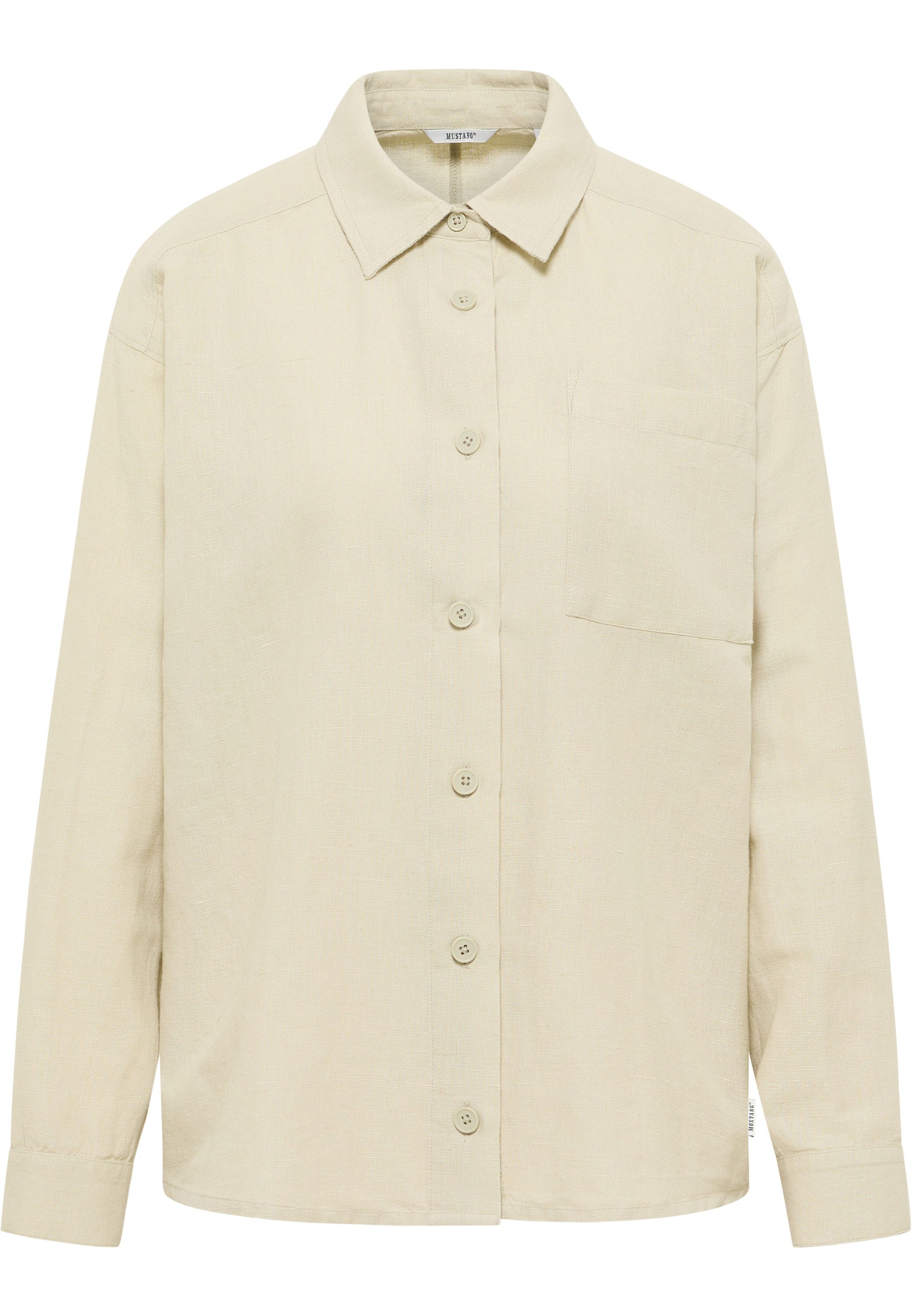 MUSTANG Blouse met lange mouwen Damesstijl Willow