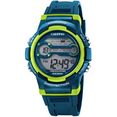 calypso watches digitale klok digital crush, k5808-3 blauw