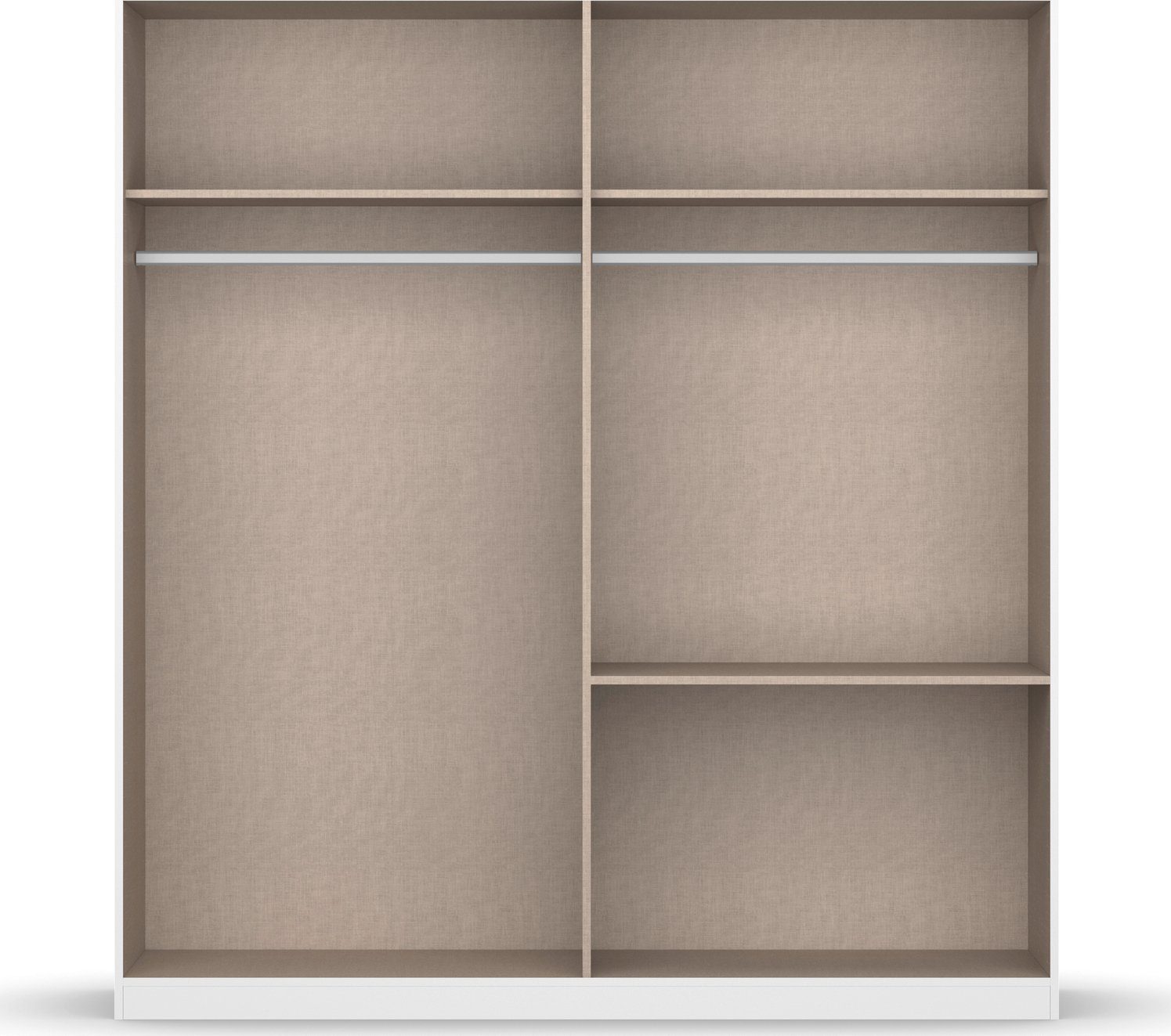 Slaapkamerserie Compleet slaapkamer Challenger (Set van 4 delen) Kast 2 breedtes, bed 3 breedtes, 2 nachttafels MADE IN GERMANY