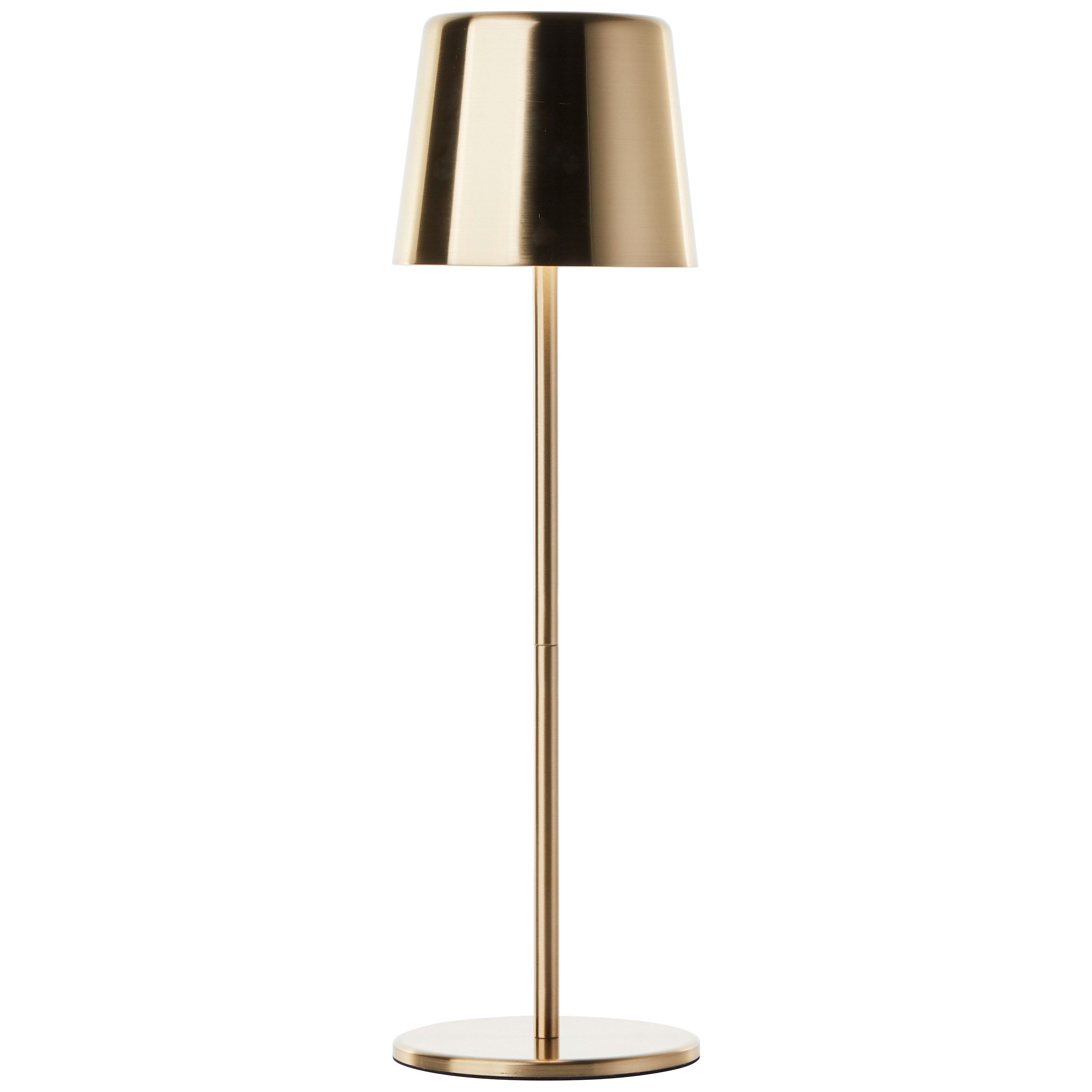 Brilliant Leuchten Led-tafellamp Xaana Accu, 37 cm, 300 lm, 3000-6500 K, dimbaar, metaal, Kaami Premium