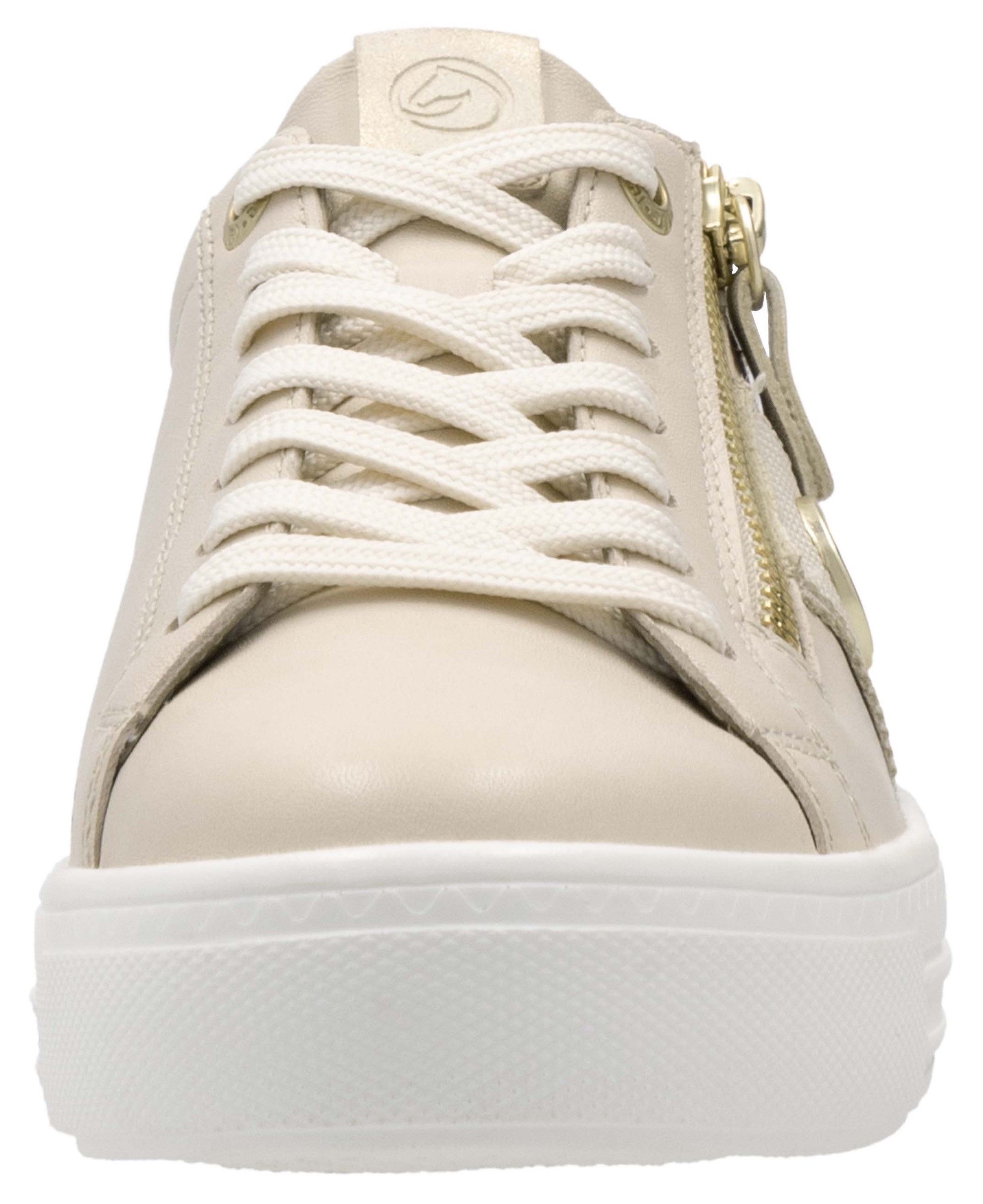 Remonte Plateausneakers , vrijetijdsschoen, lage schoen, veterschoen, uitneembare zachte inlegzool
