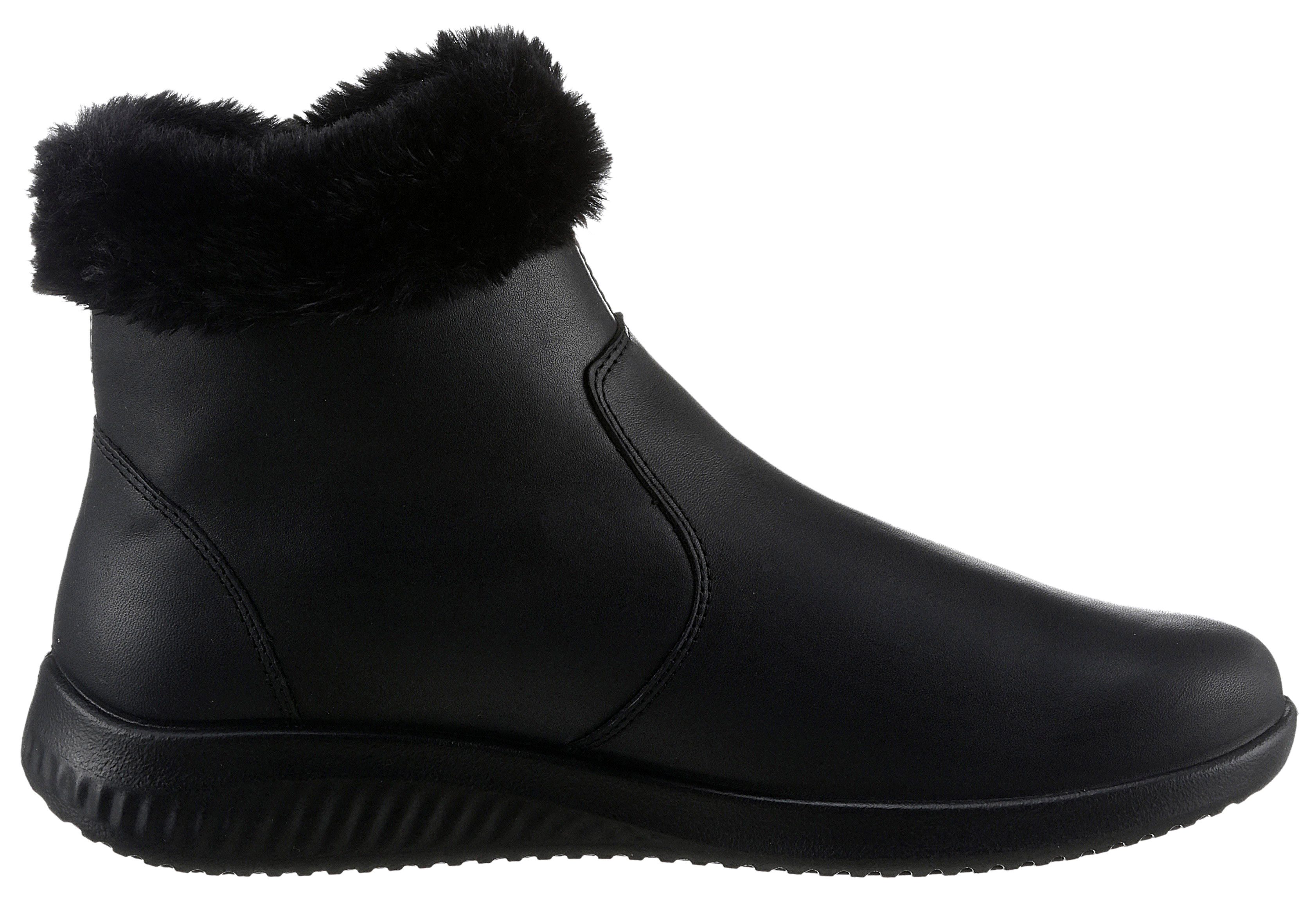 Jomos Winterlaarsjes Allegra winterlaarzen, comfortabele enkellaars met ritssluiting, extra breed