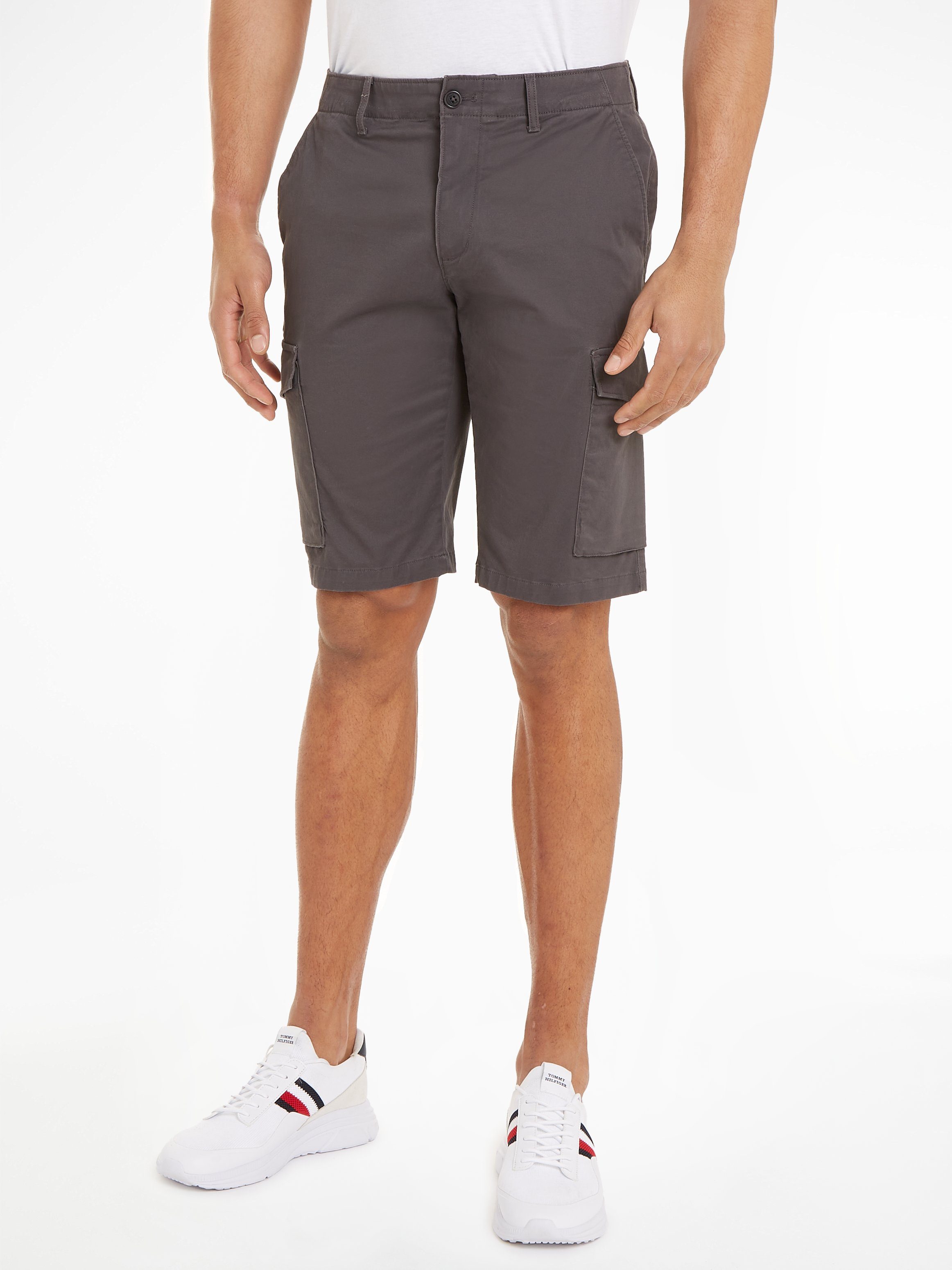 Tommy Hilfiger Cargoshort JOHN CARGO 1985 in een eenvoudig ontwerp