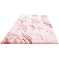 morgenland design-vloerkleed designer abstract roze 240 x 170 cm handgeknoopt roze