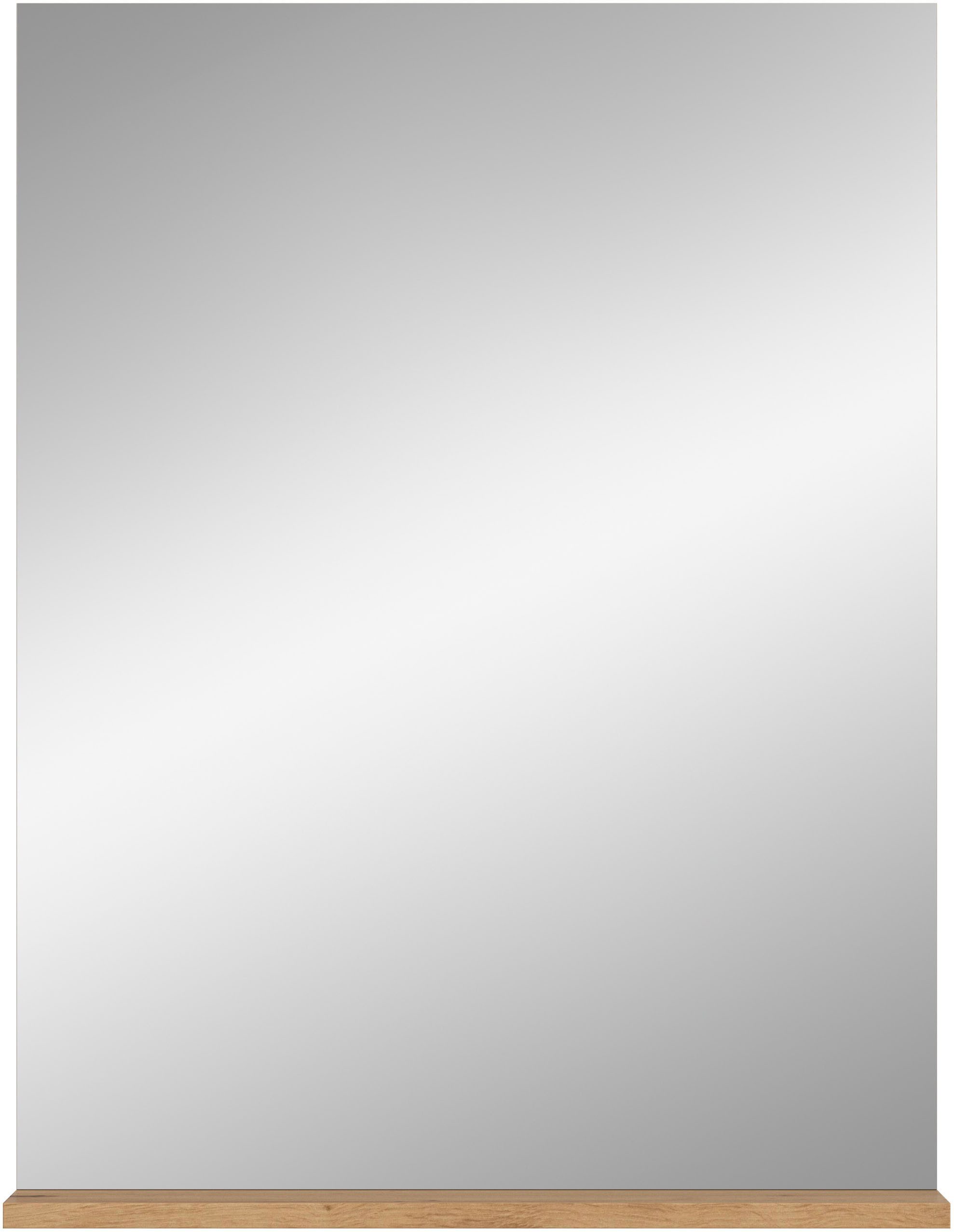 INOSIGN Badspiegel Siena, breedte 60 cm, 1 legplank, hoogwaardig spiegelglas in verschillende kleuren verkrijgbaar, badkamermeubels, spiegel, badkamer