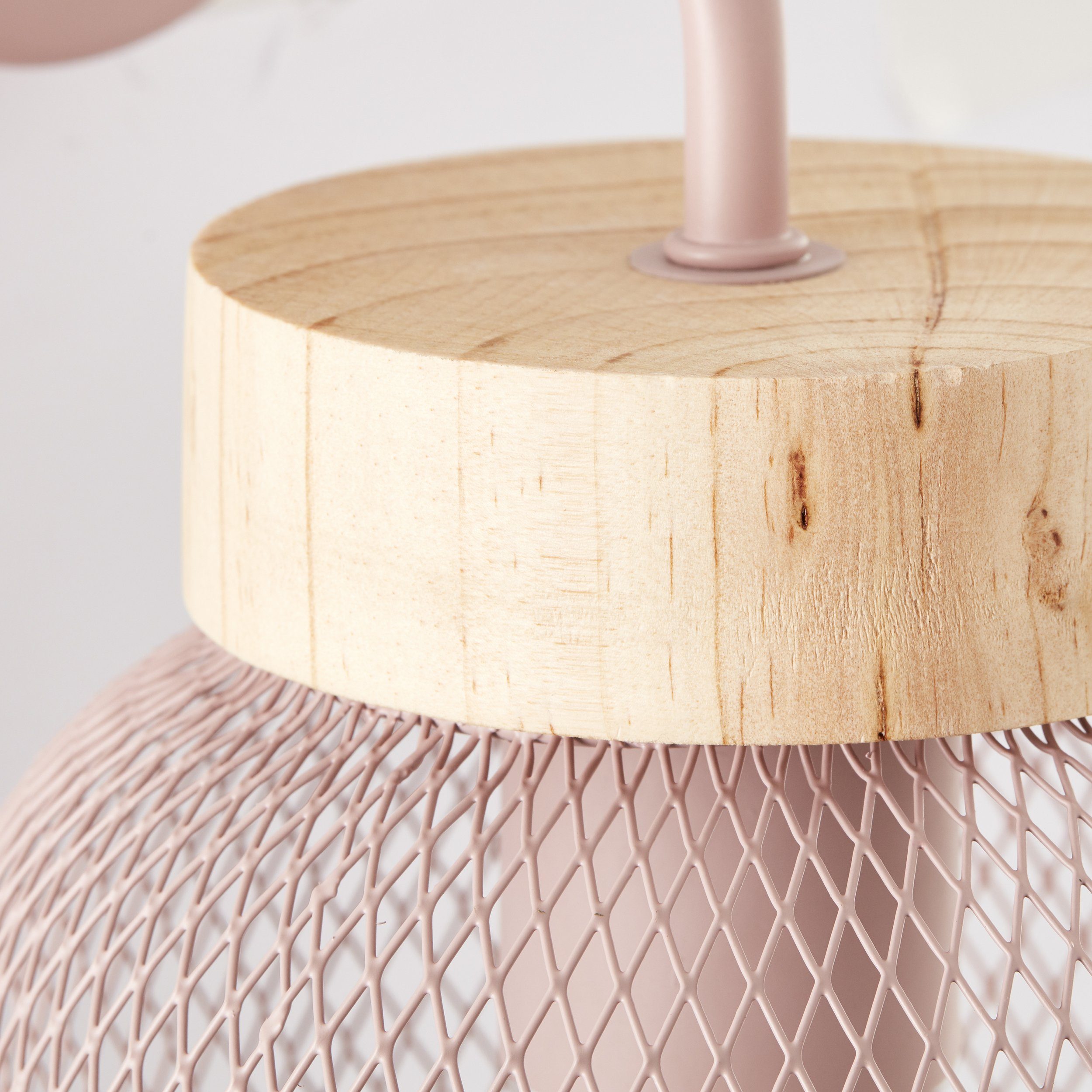 Brilliant Leuchten Wandlamp Giada Wandlamp, hoogte 26,5 cm, 1x E27, metaal/hout (1 stuk)