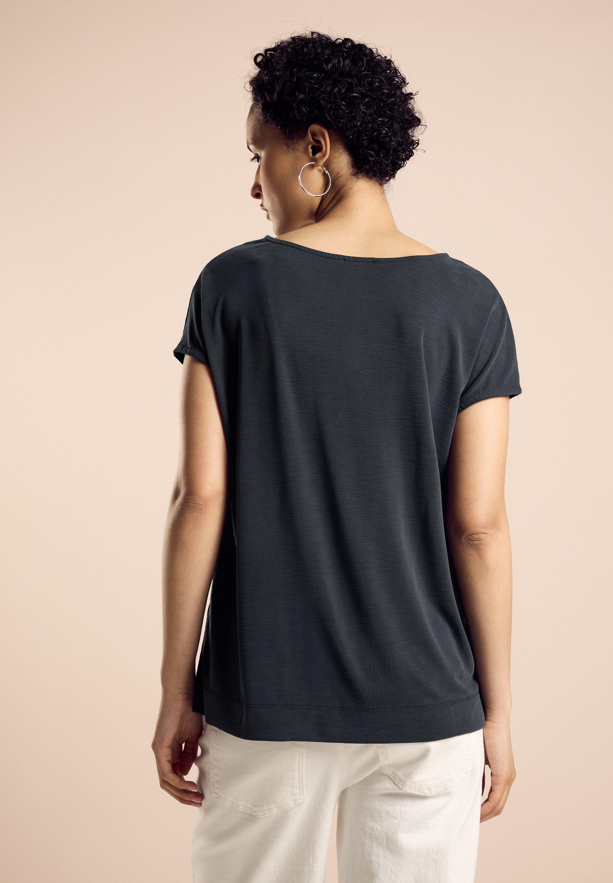 STREET ONE Shirttop met belettering