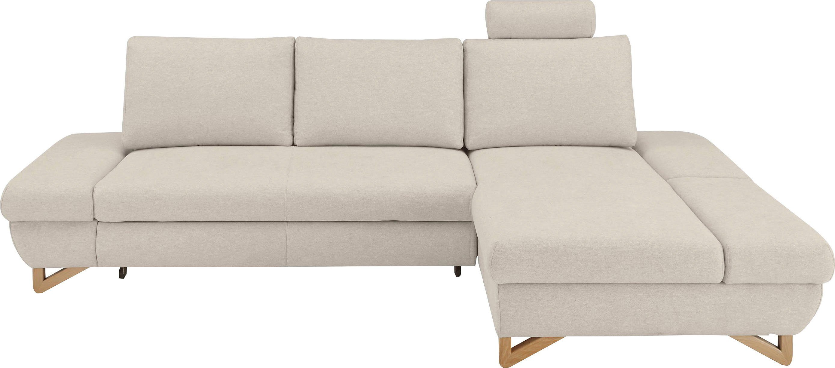 INOSIGN Slaapbank City/Giron comfortabele slaapbank (ligoppervlak 245 x 138 cm) en bedlade