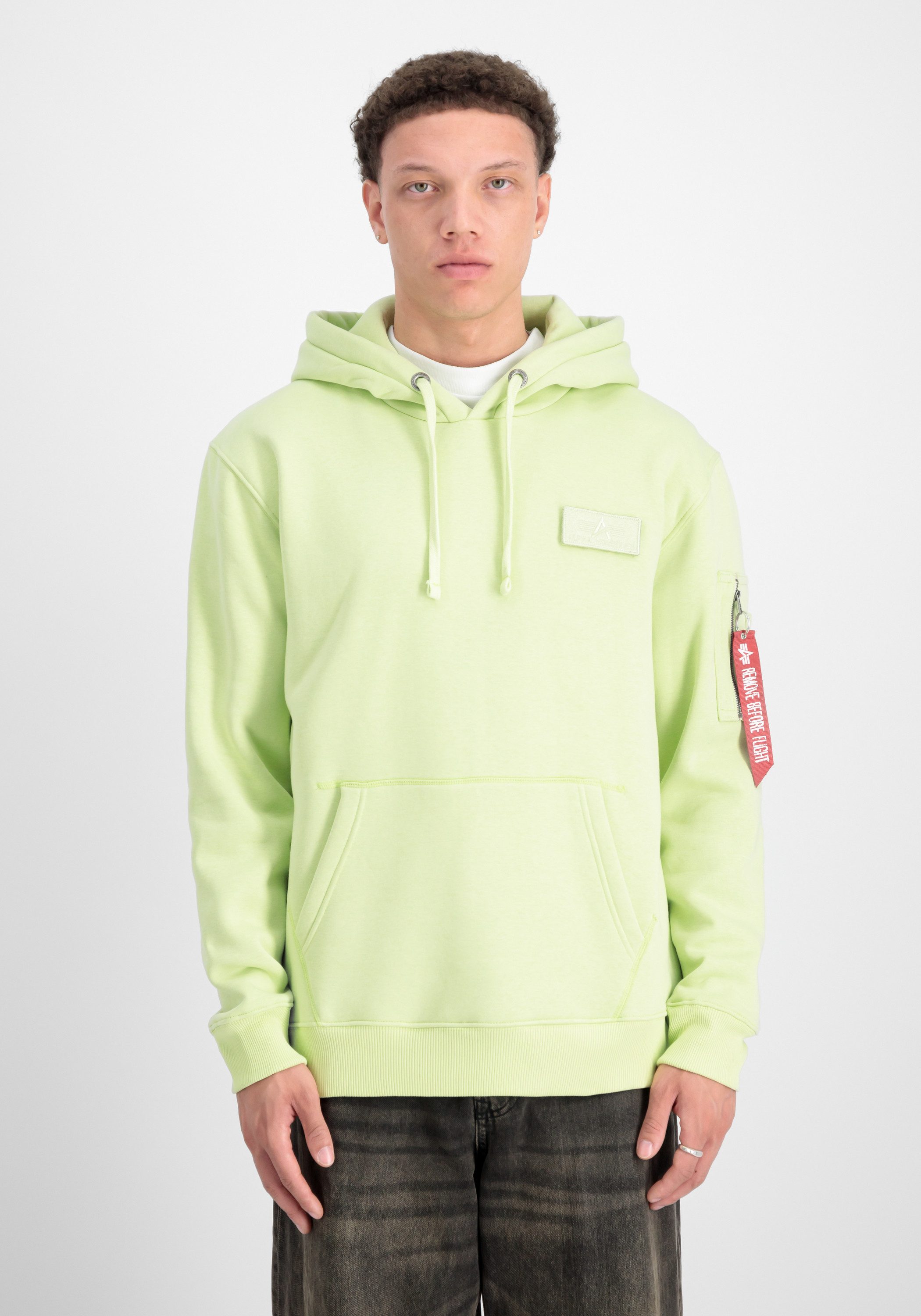 Alpha Industries Hoodie Alpha Industries Men - Hoodies Red Stripe Hoodie