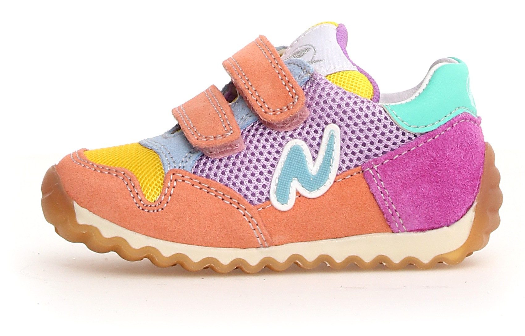 Naturino Sneakers Sammy 2 VL Vrijetijdsschoen met verwisselbare binnenzool, maat sjabloon te downloaden