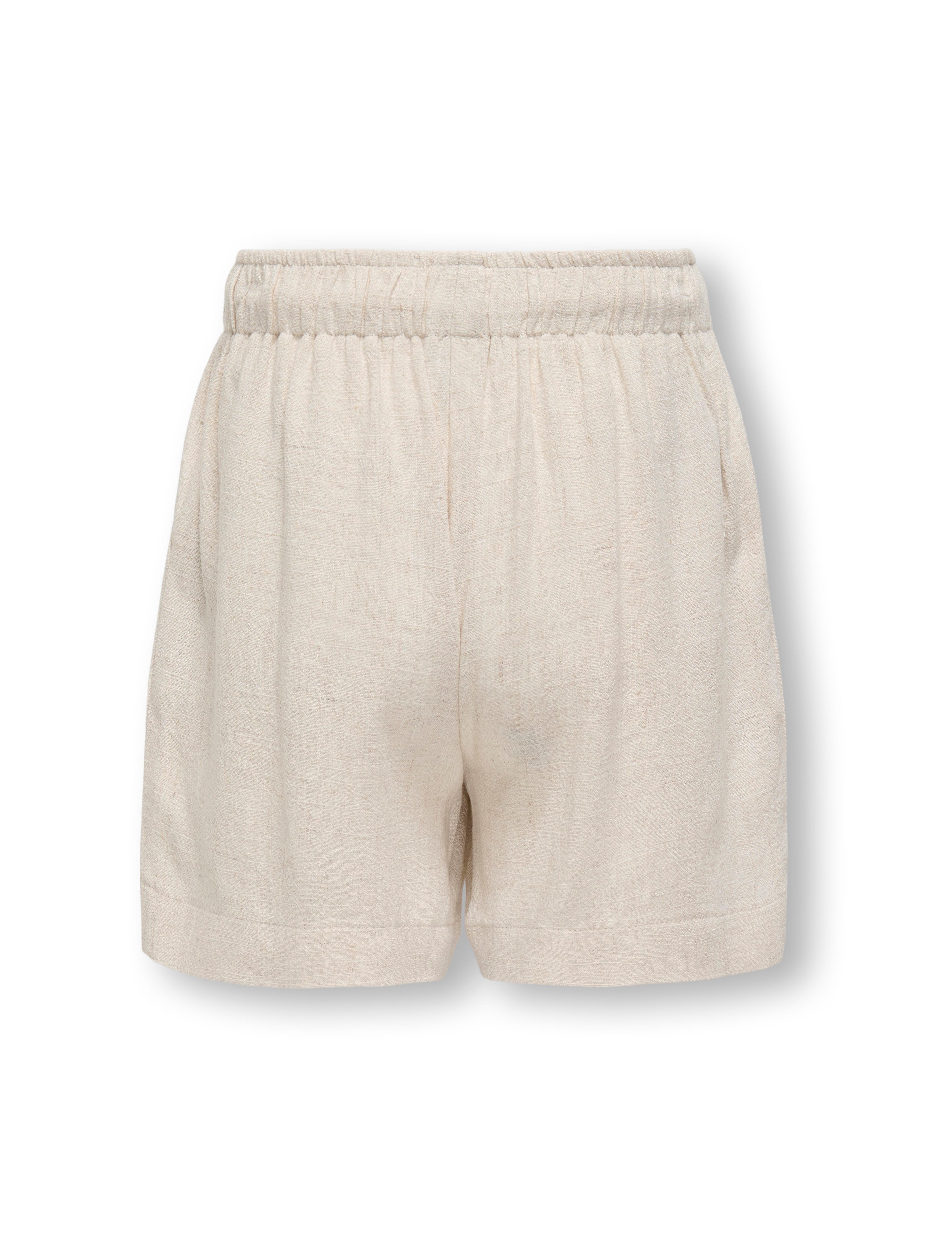KIDS ONLY Short KOGSIESTA PULL-UP LINEN BLEND SHORTS PNT