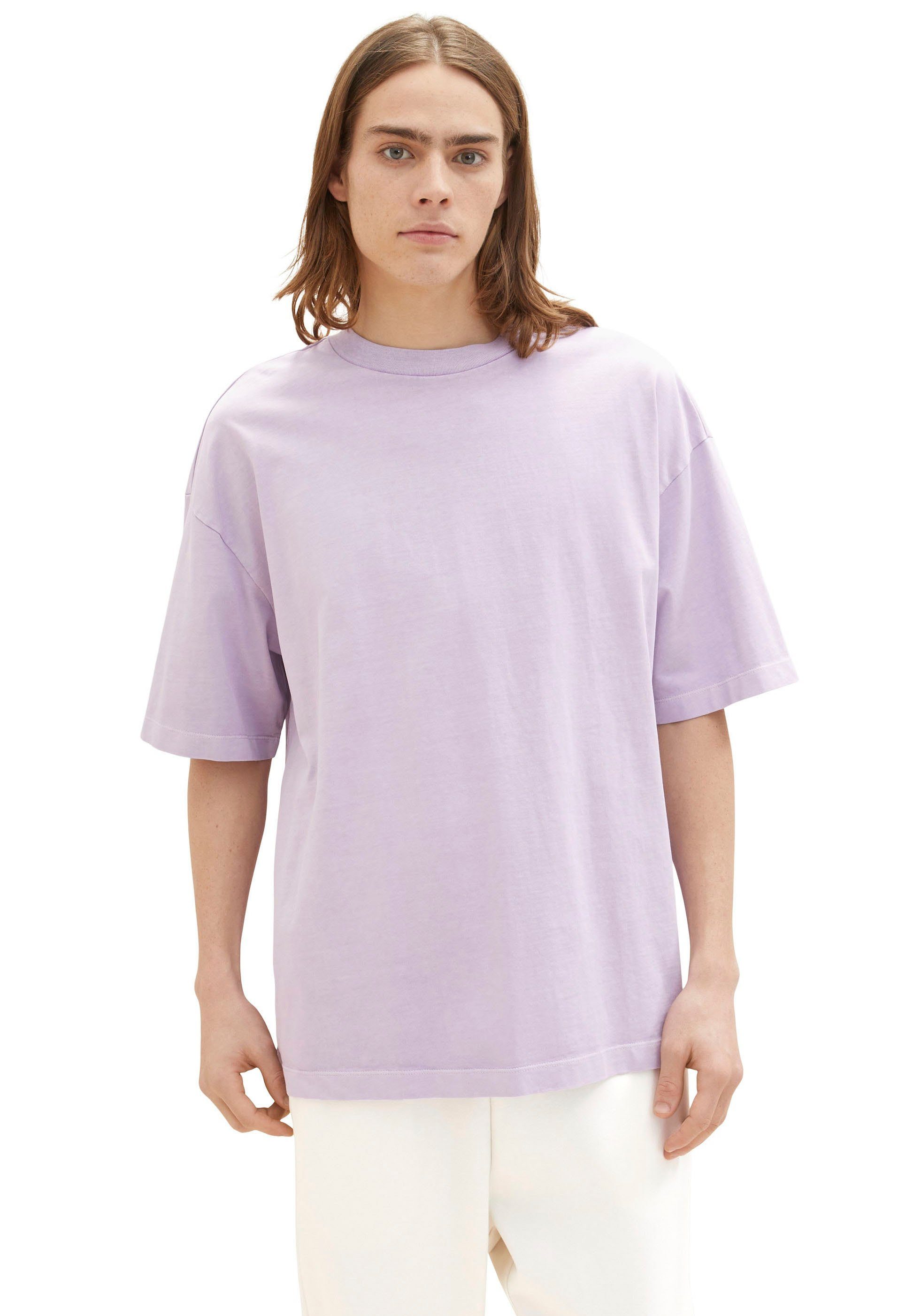 Tom Tailor Denim T-shirt in oversized pasvorm