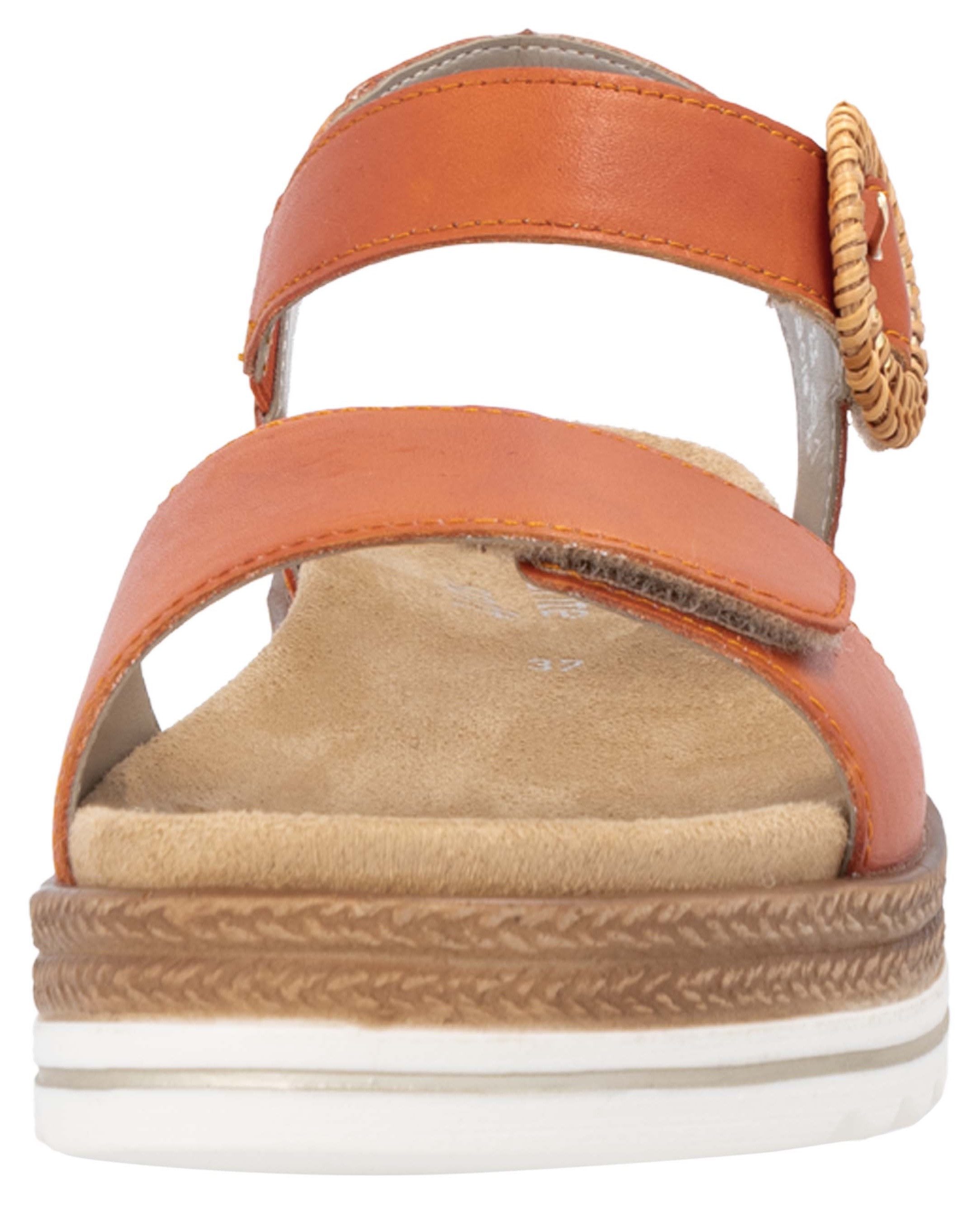 Remonte Sleehaksandaaltjes , zomerschoen, sandalen met bandjes en praktische klittenbandsluitingen