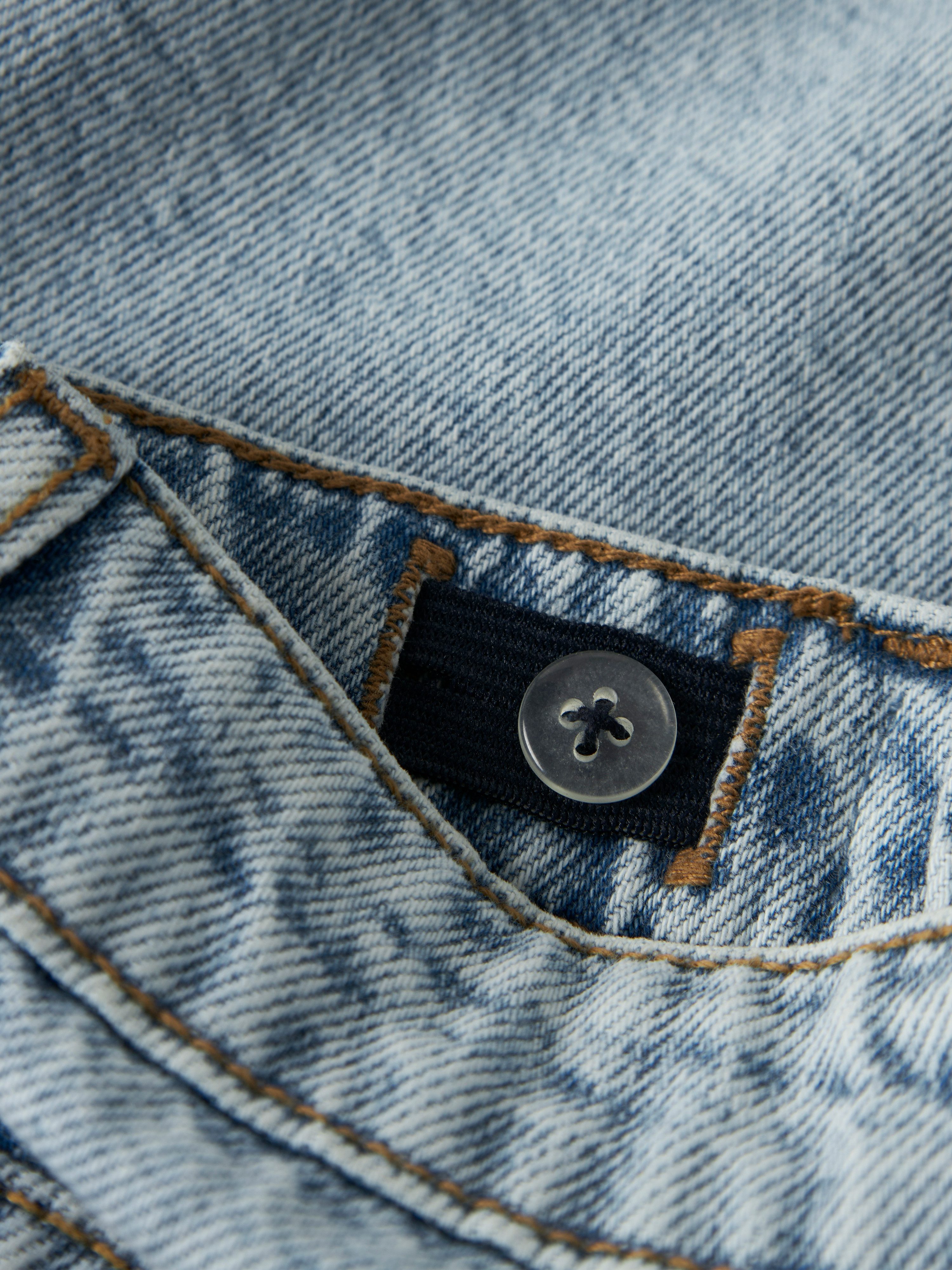 Name It Jeansbermuda NKFBELLA HW WIDE DNM SHORTS 1488-BE NOOS