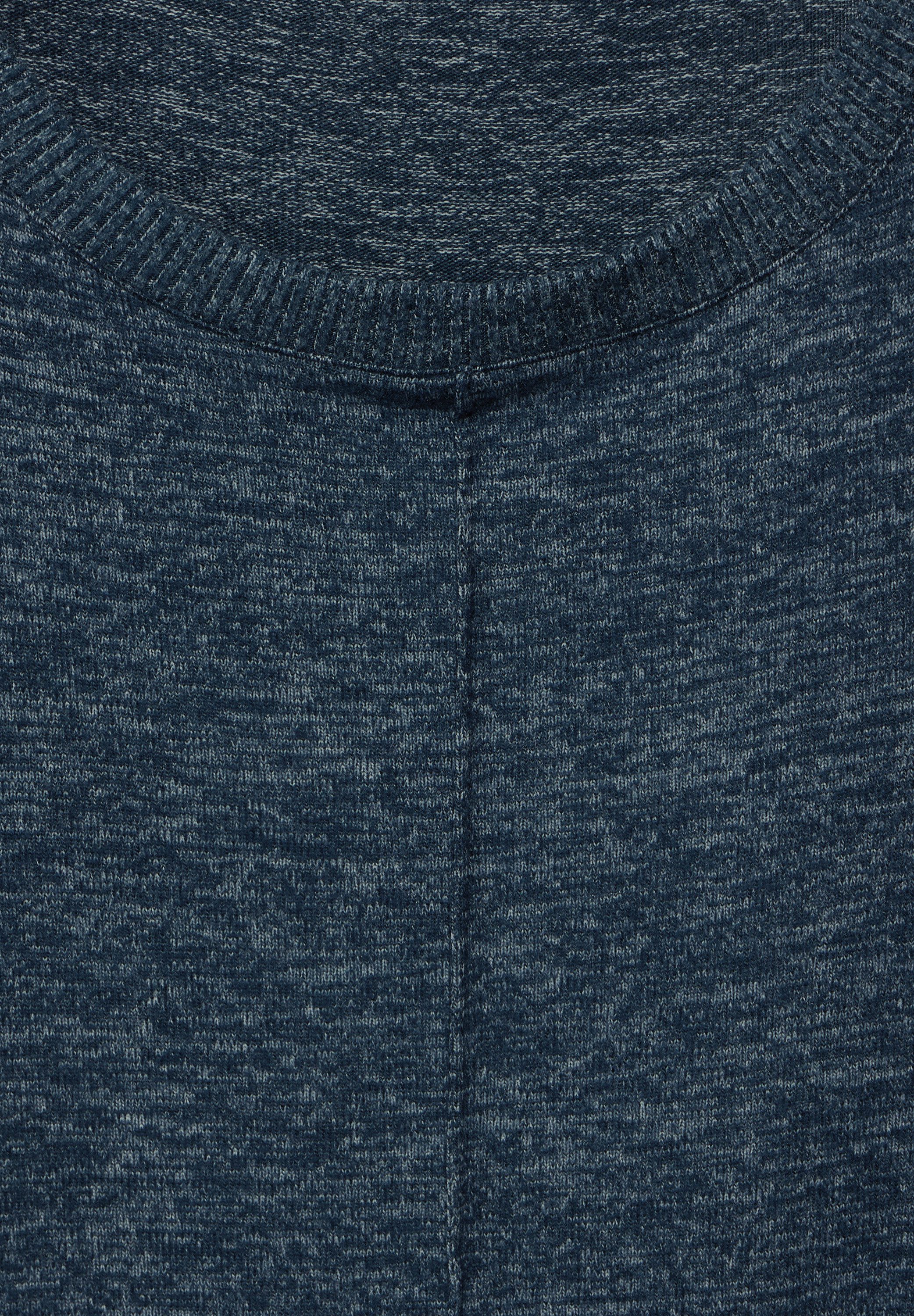 Cecil Shirt met lange mouwen in gemêleerde look