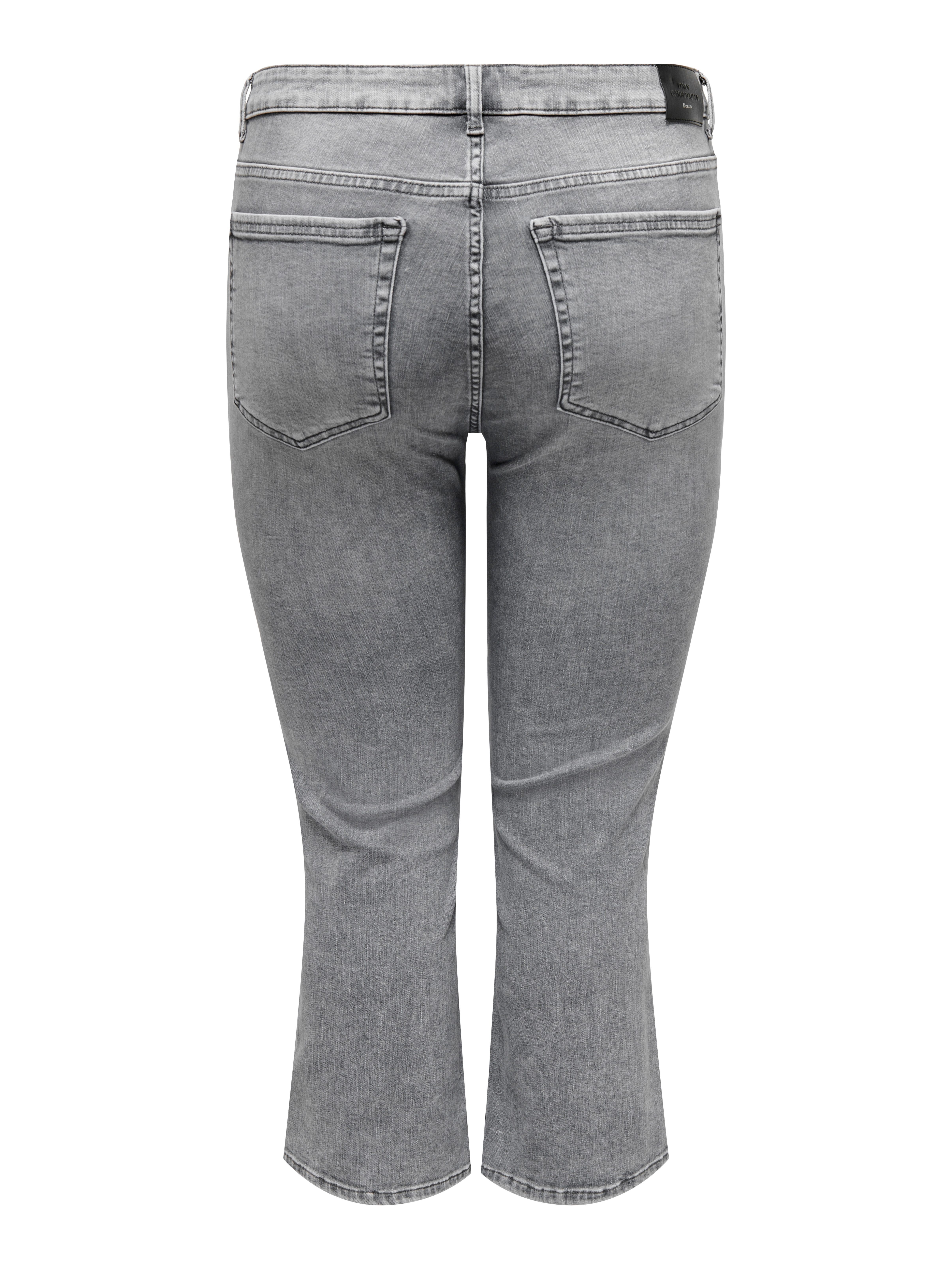 ONLY CARMAKOMA 7/8 jeans CARWILLY REG SK CROPPED FLARE DNM TAI01