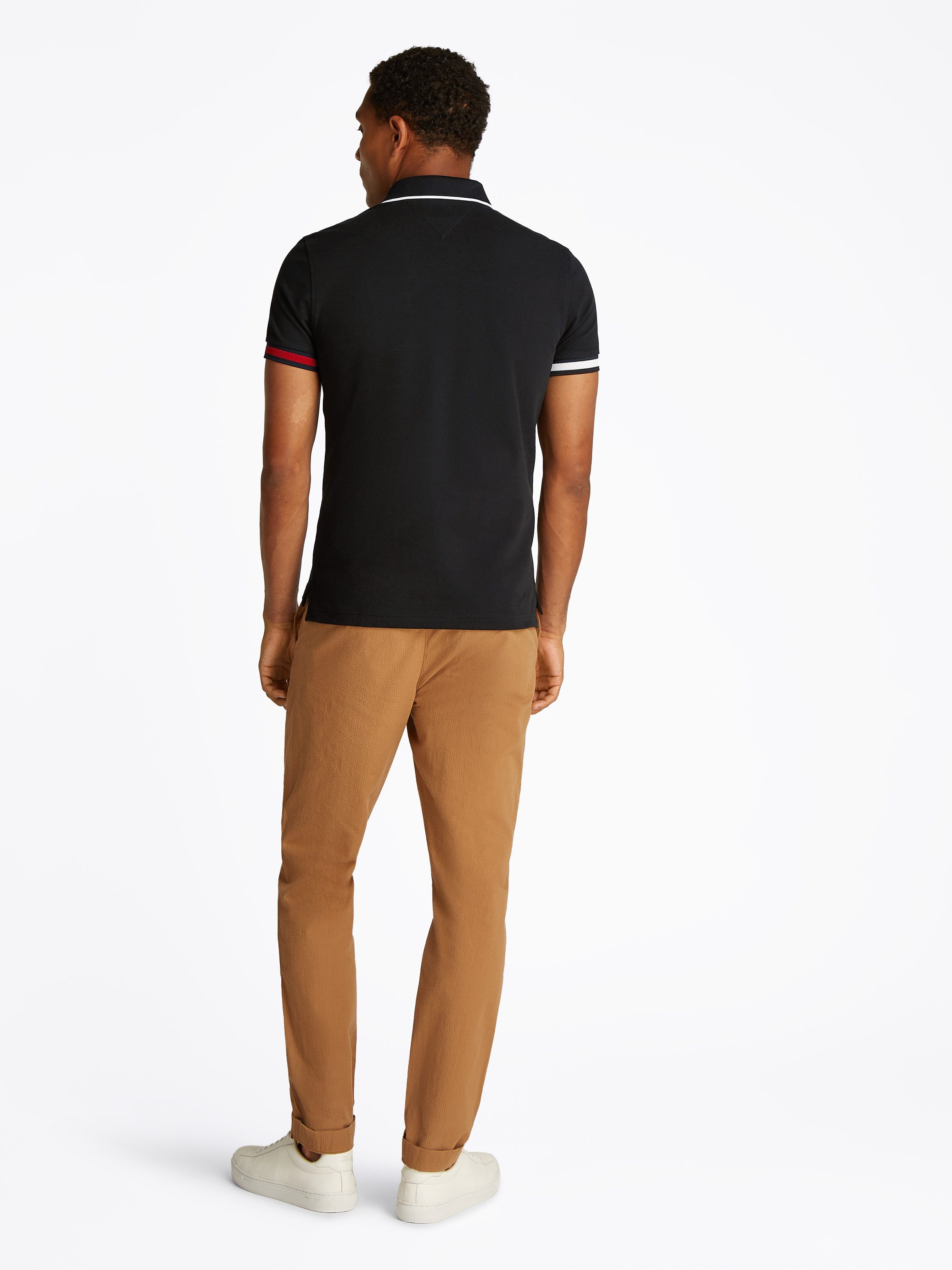 Tommy Hilfiger Poloshirt FLAG CUFF SLIM FIT POLO