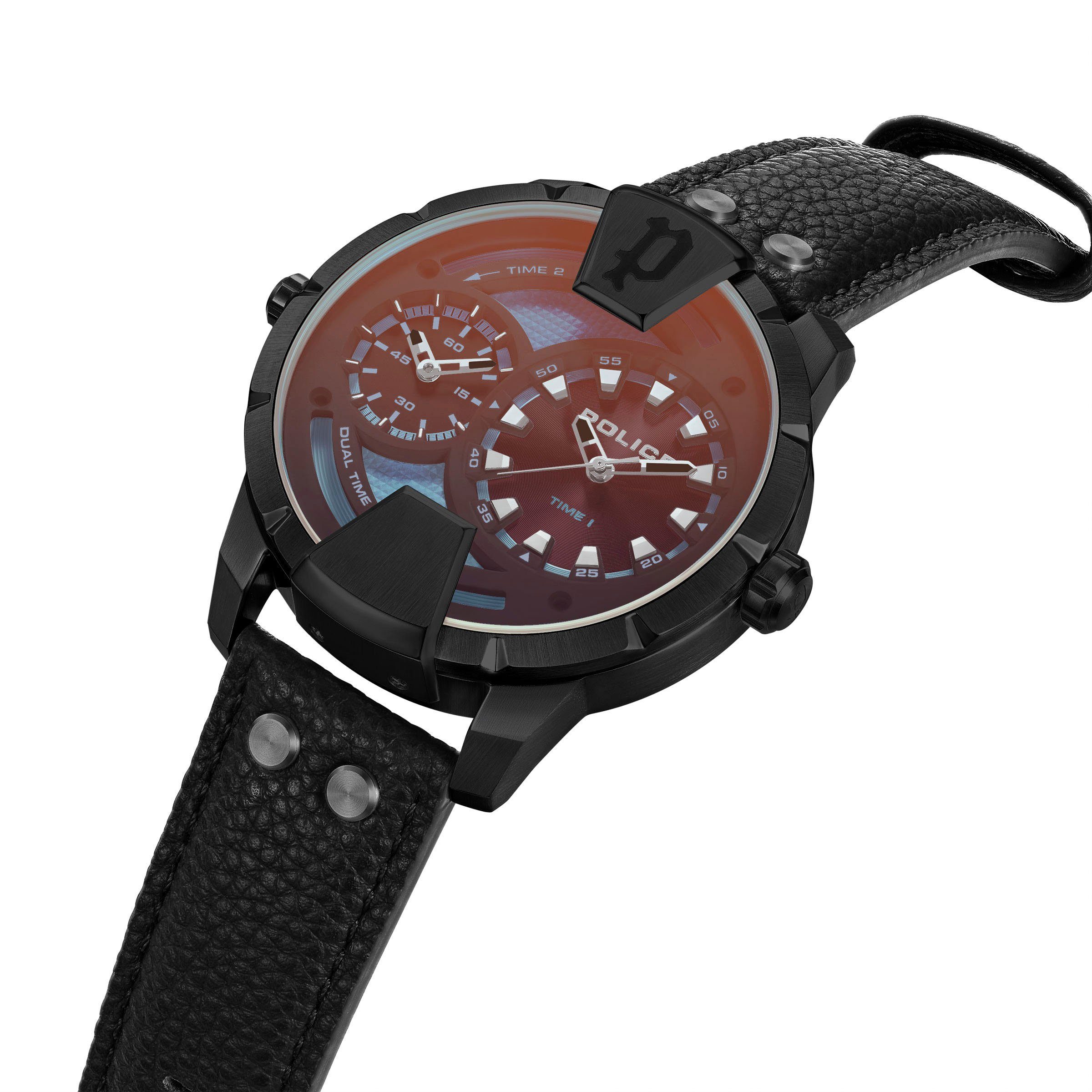 Police Multifunctioneel horloge HUNTLEY Polshorloge, quartz horloge, herenhorloge