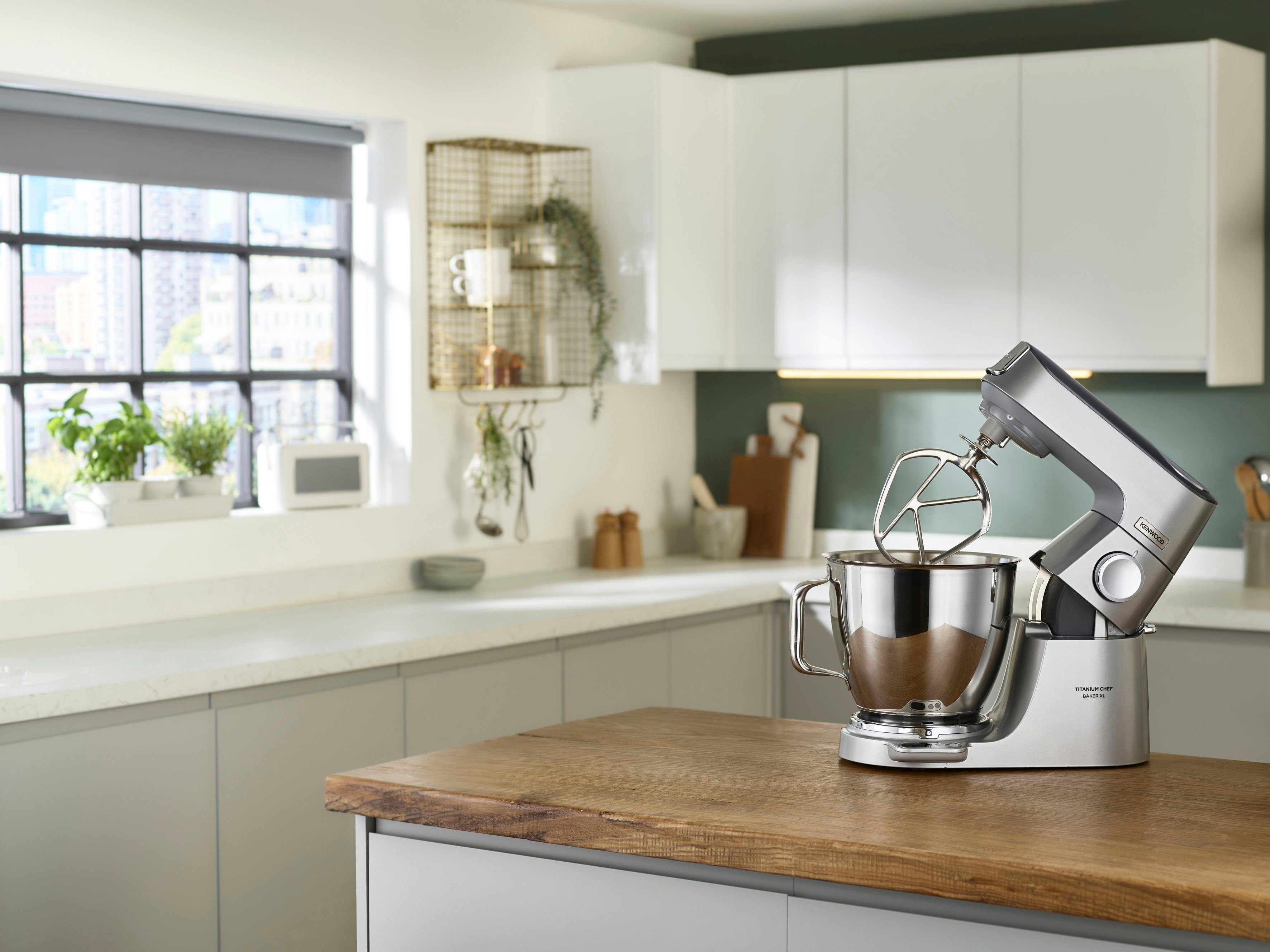 KENWOOD Keukenmachine Titanium Chef Baker XL KVL85.704SI
