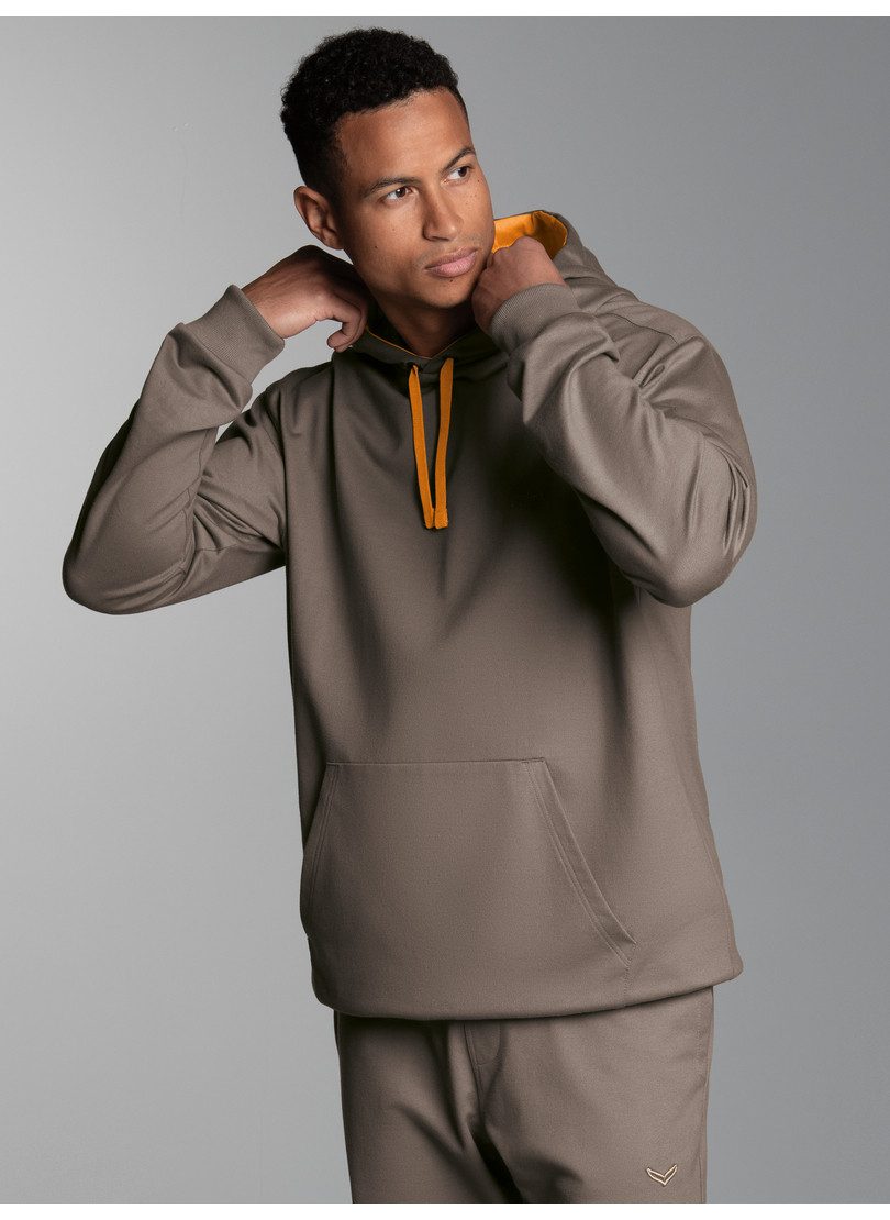Trigema Hoodie TRIGEMA Hoodie met praktische kangoeroezak