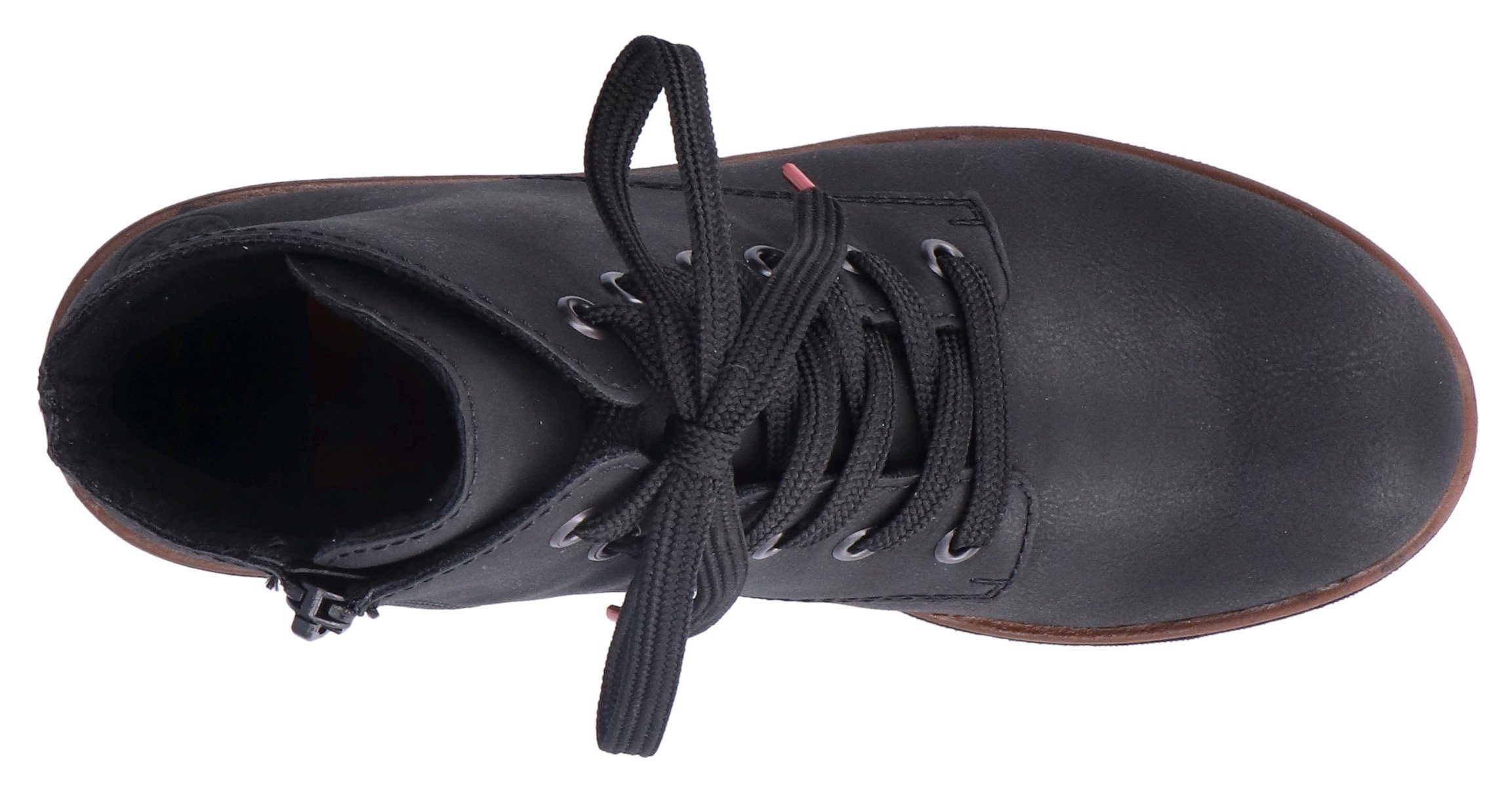 Rieker Veterlaarsjes , veterschoenen, outdoorankle boots met robuuste profielzool