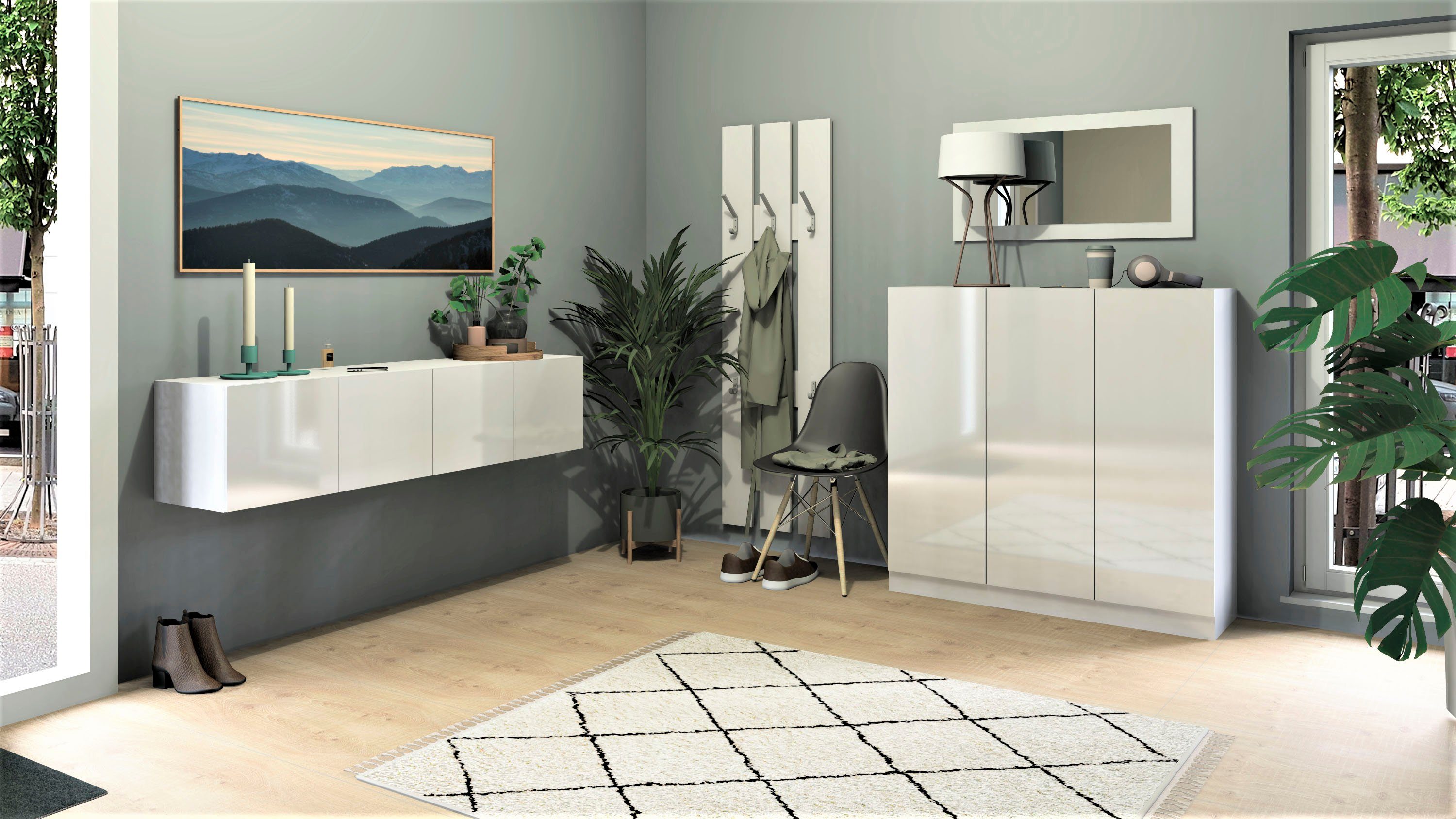 borchardt Möbel Tv-meubel Vaasa Breedte 152 cm, alleen hangend