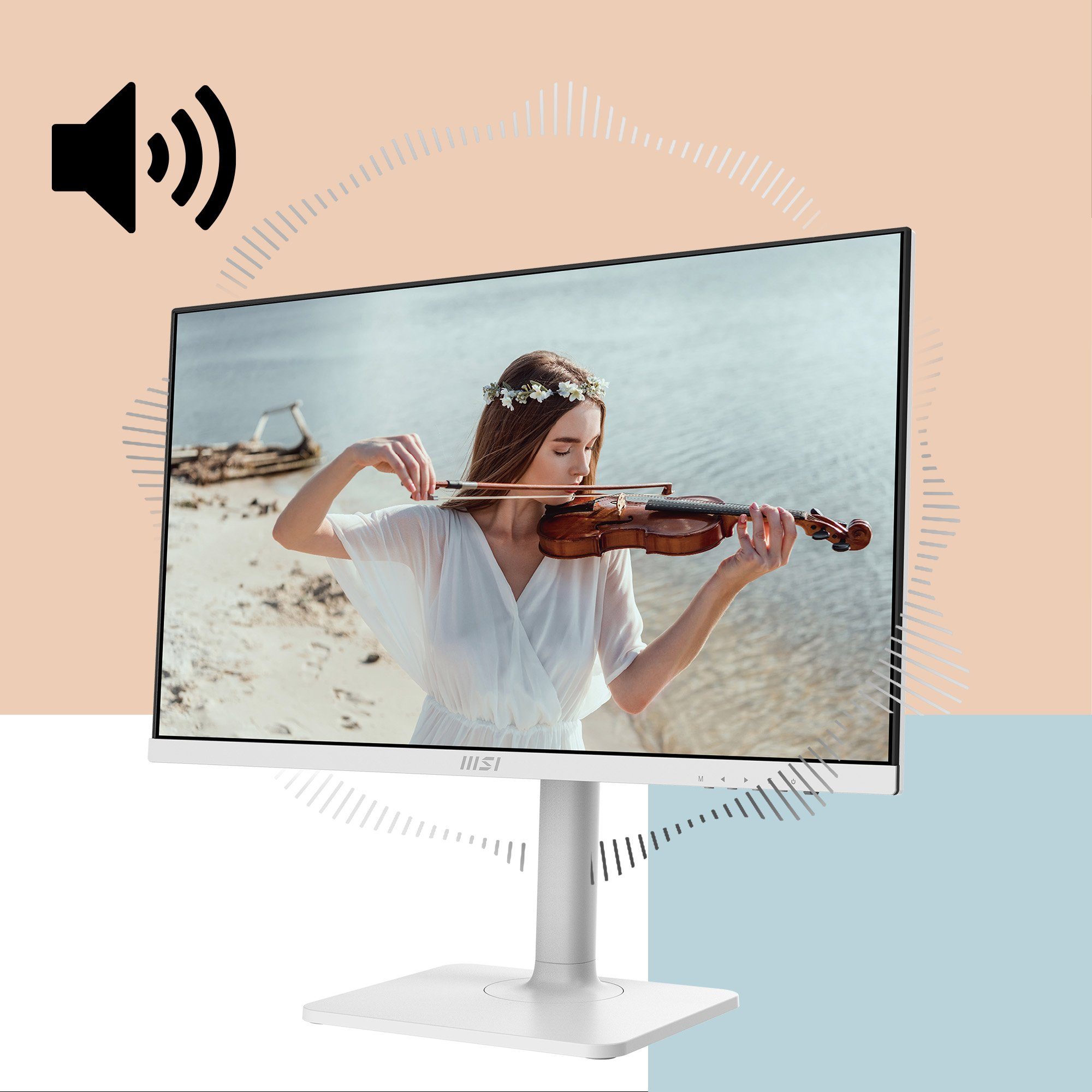 MSI Ledscherm Modern MD2412P, 60 cm / 24", Full HD