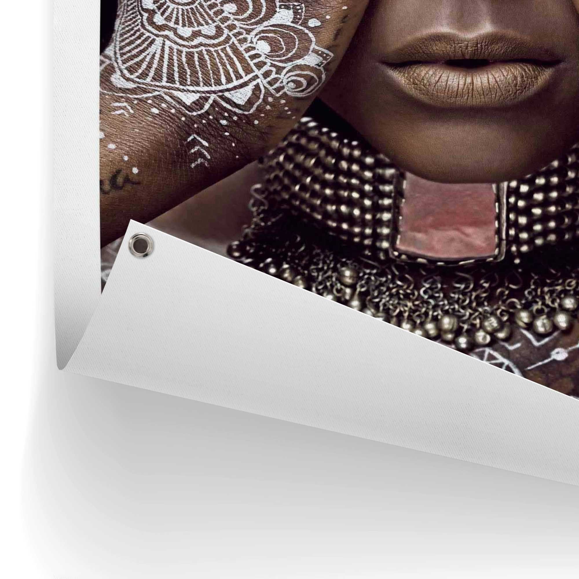 Reinders! Poster Afrikaanse vrouw Outdoor voor tuin of balkon