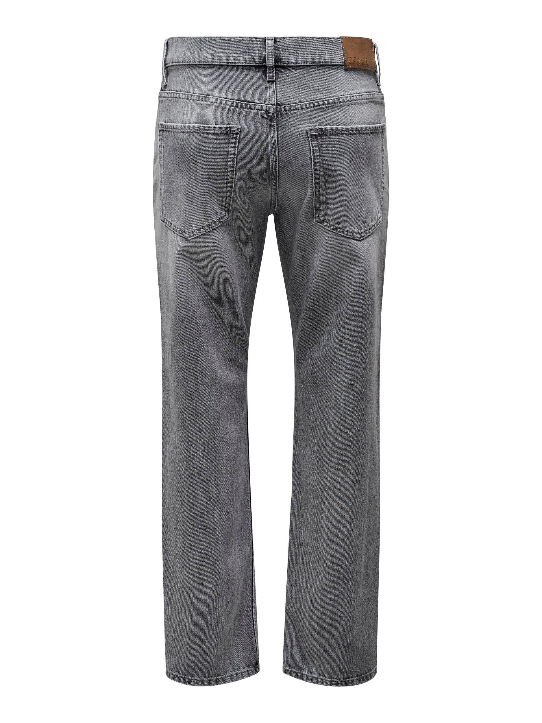 ONLY & SONS Regular fit jeans ONSEDGE STRAIGHT BROMO 0017 DOT DNM NOOS