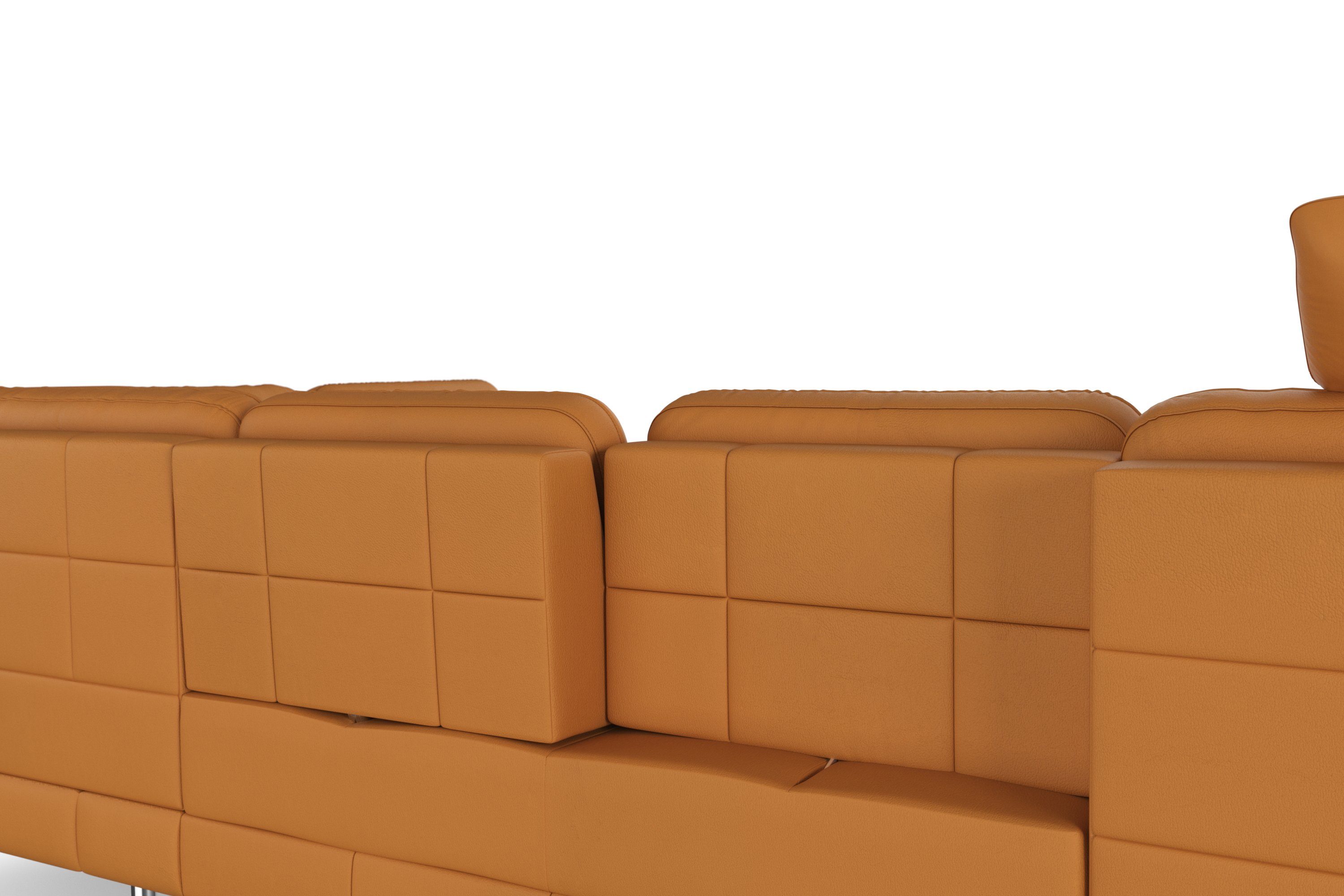 sit&more Zithoek Bendigo U-vorm inclusief zitdiepteverstelling, bodemvrijheid 15 cm, in 2 pootkleuren