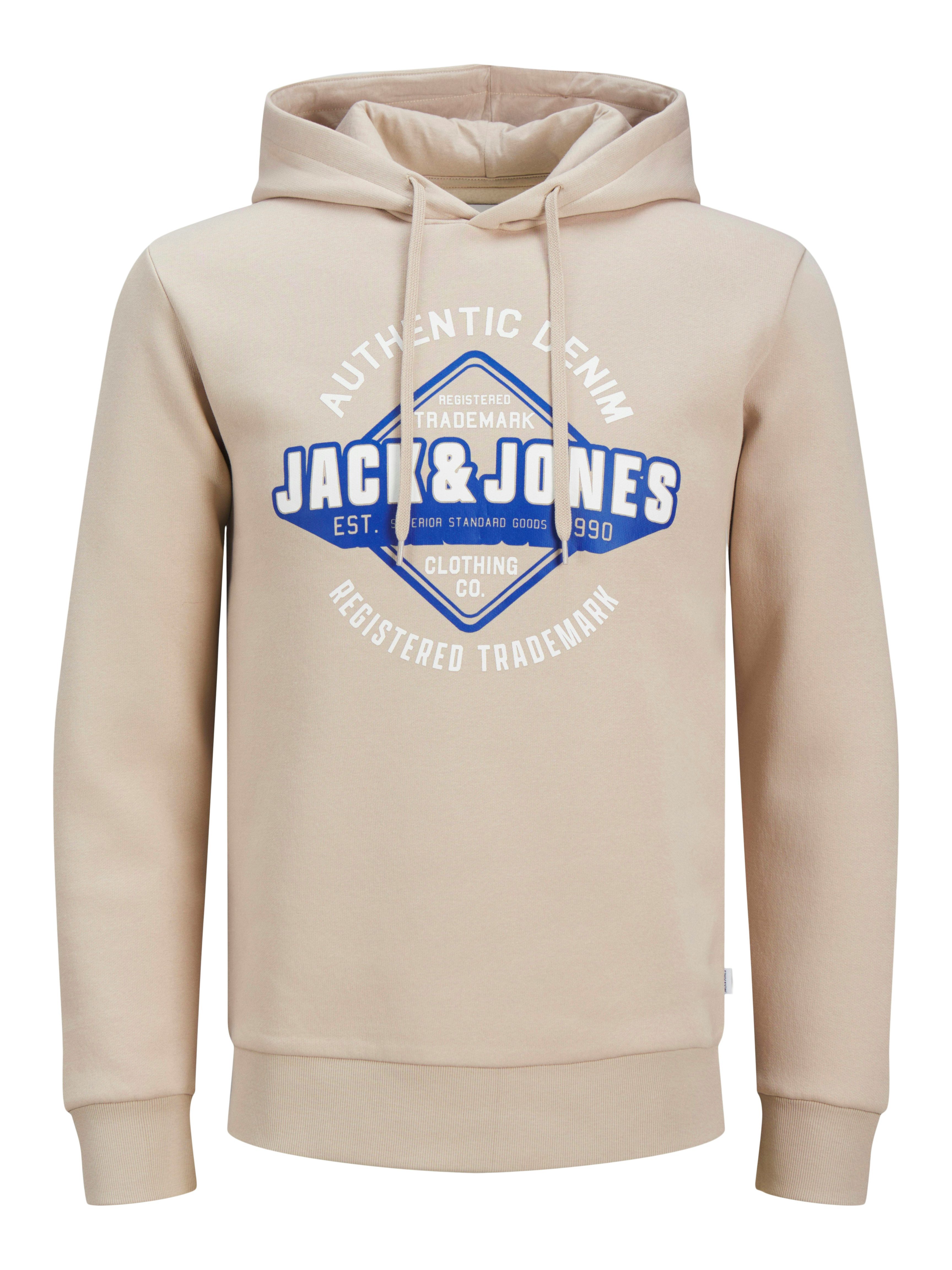 Jack & Jones Hoodie JJELOGO SWEAT HOOD 2 COL 24/25 NOOS