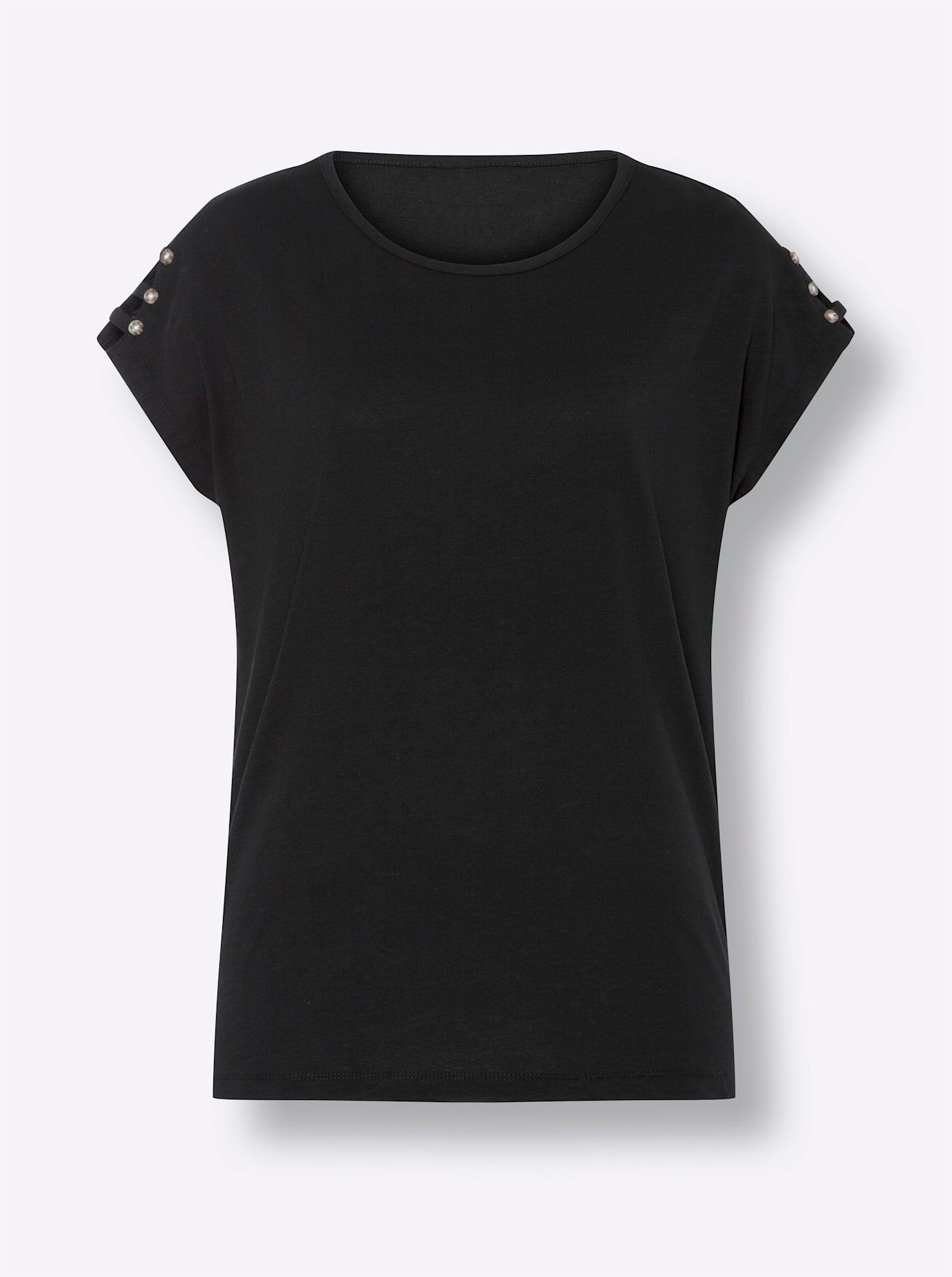 Classic Basics Shirt met ronde hals (1-delig)