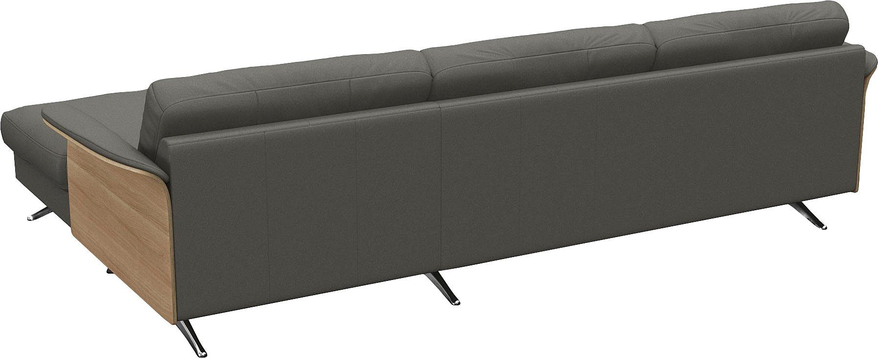 FLEXLUX Hoekbank Glow comfortabel en comfortabel door hoogwaardige zitconstructie, L-vorm