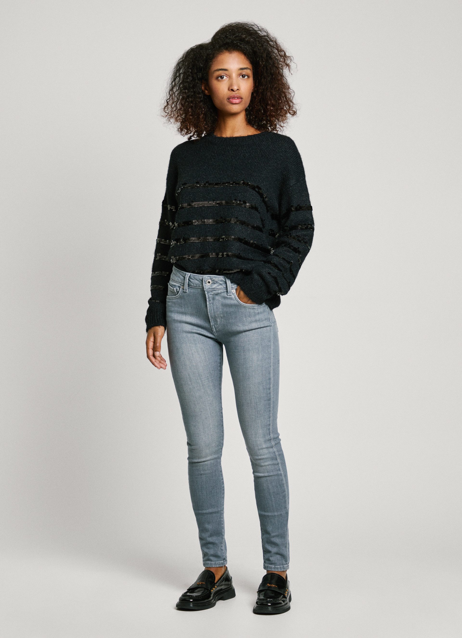 Pepe Jeans Skinny fit jeans SKINNY JEANS MW in verschillende wassingen