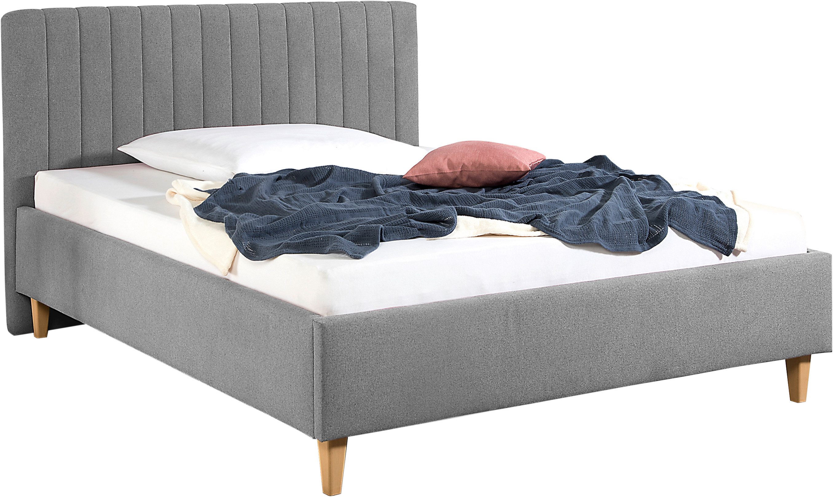 Maintal Gestoffeerd bed Friant Zijkanten van het bed zelf te monteren, zonder bedkist