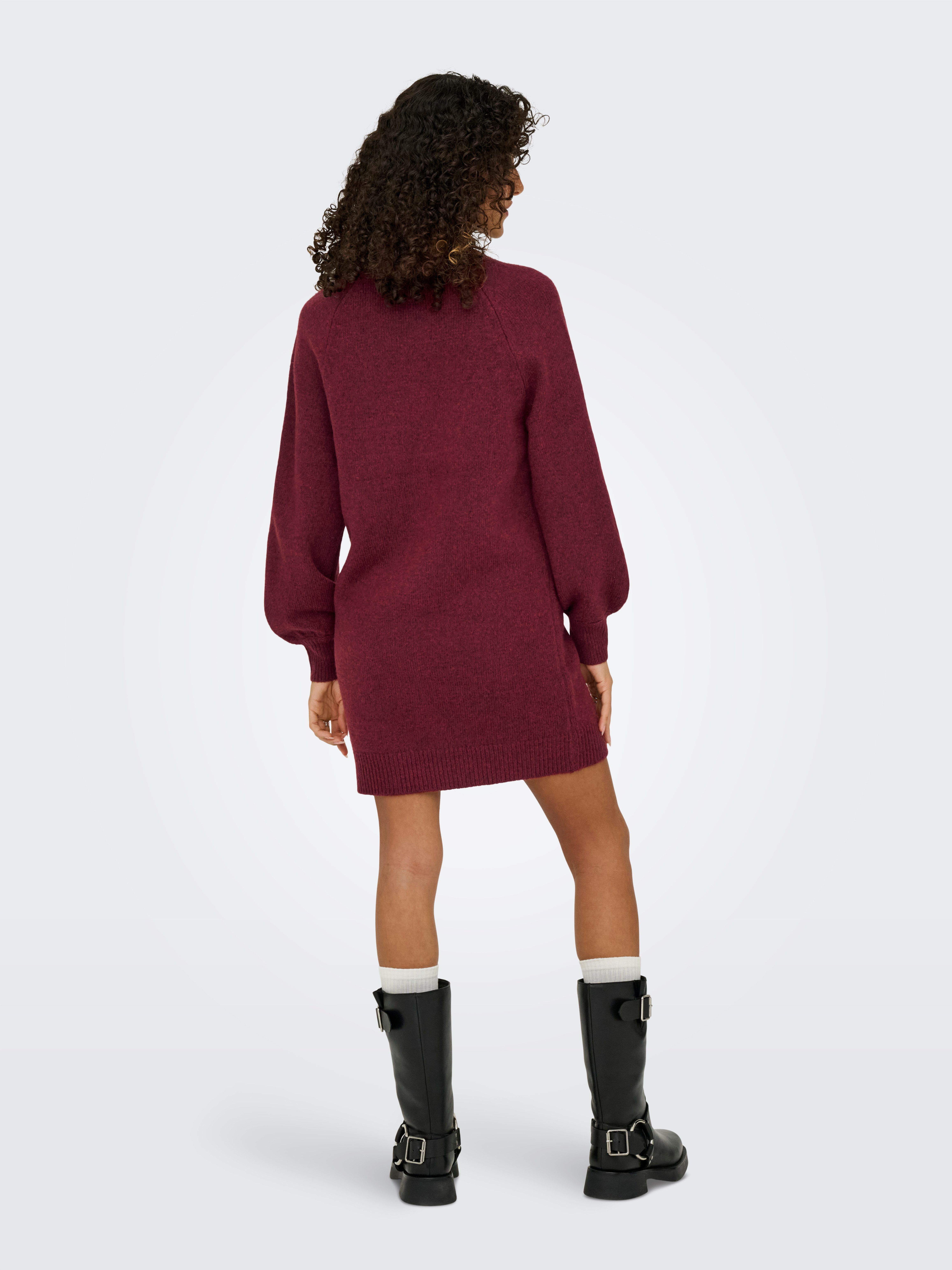 Only Midi-jurk ONLEMMA LIFE LS BUTTON ONEC DRESS CC KNT