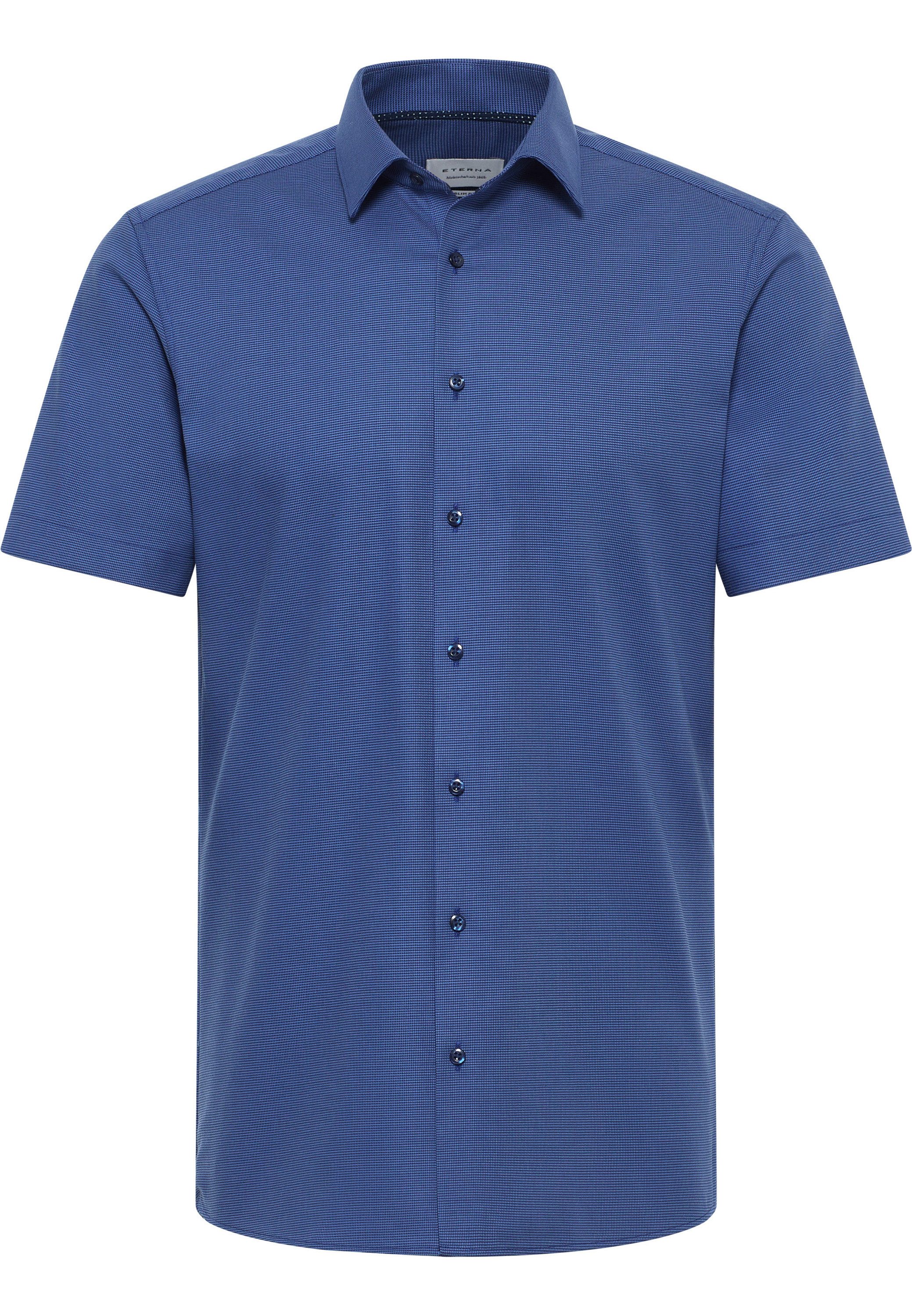 Eterna Overhemd met korte mouwen Slim fit