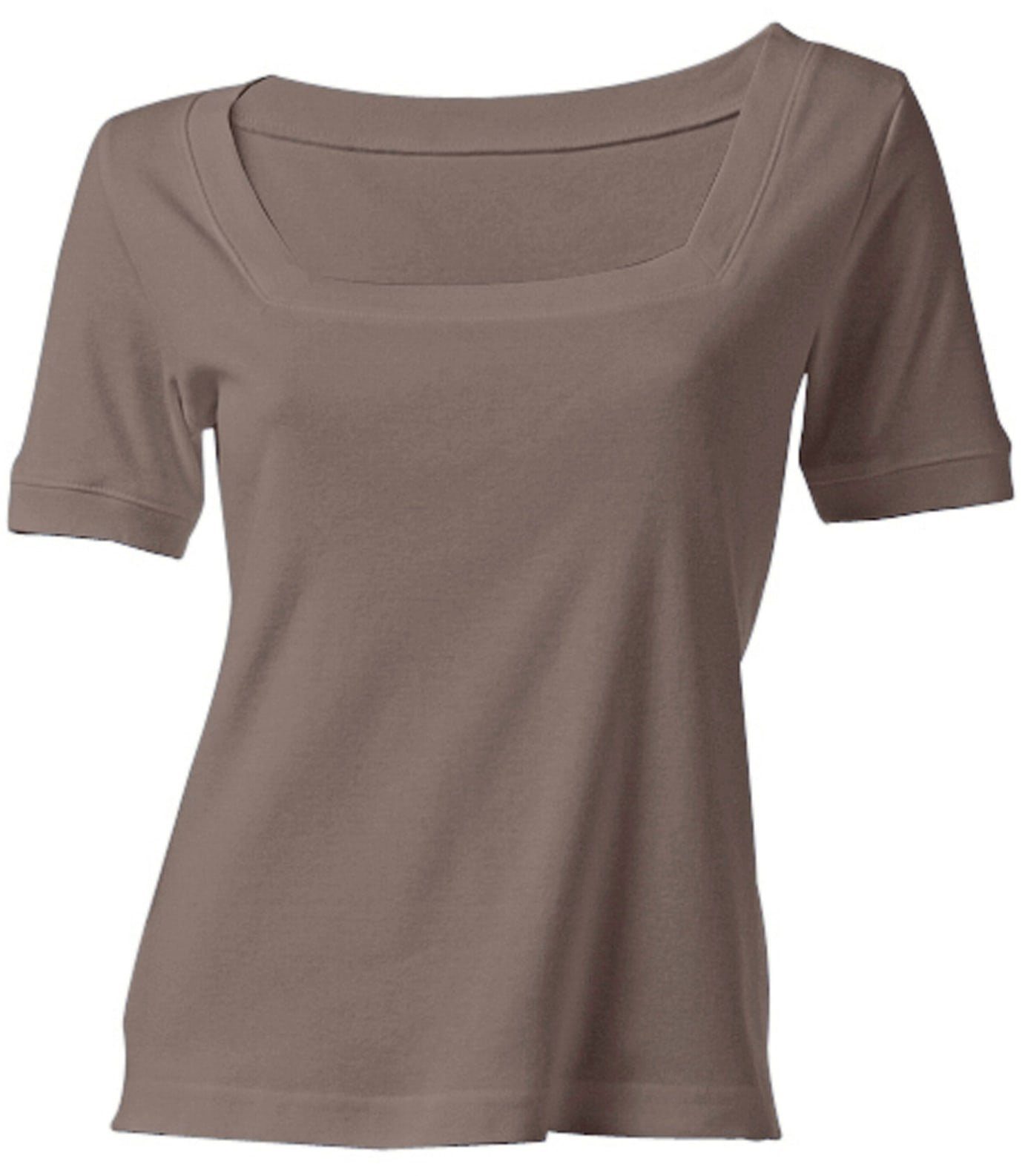heine Shirt met korte mouwen Shirt met carréhals (1-delig)