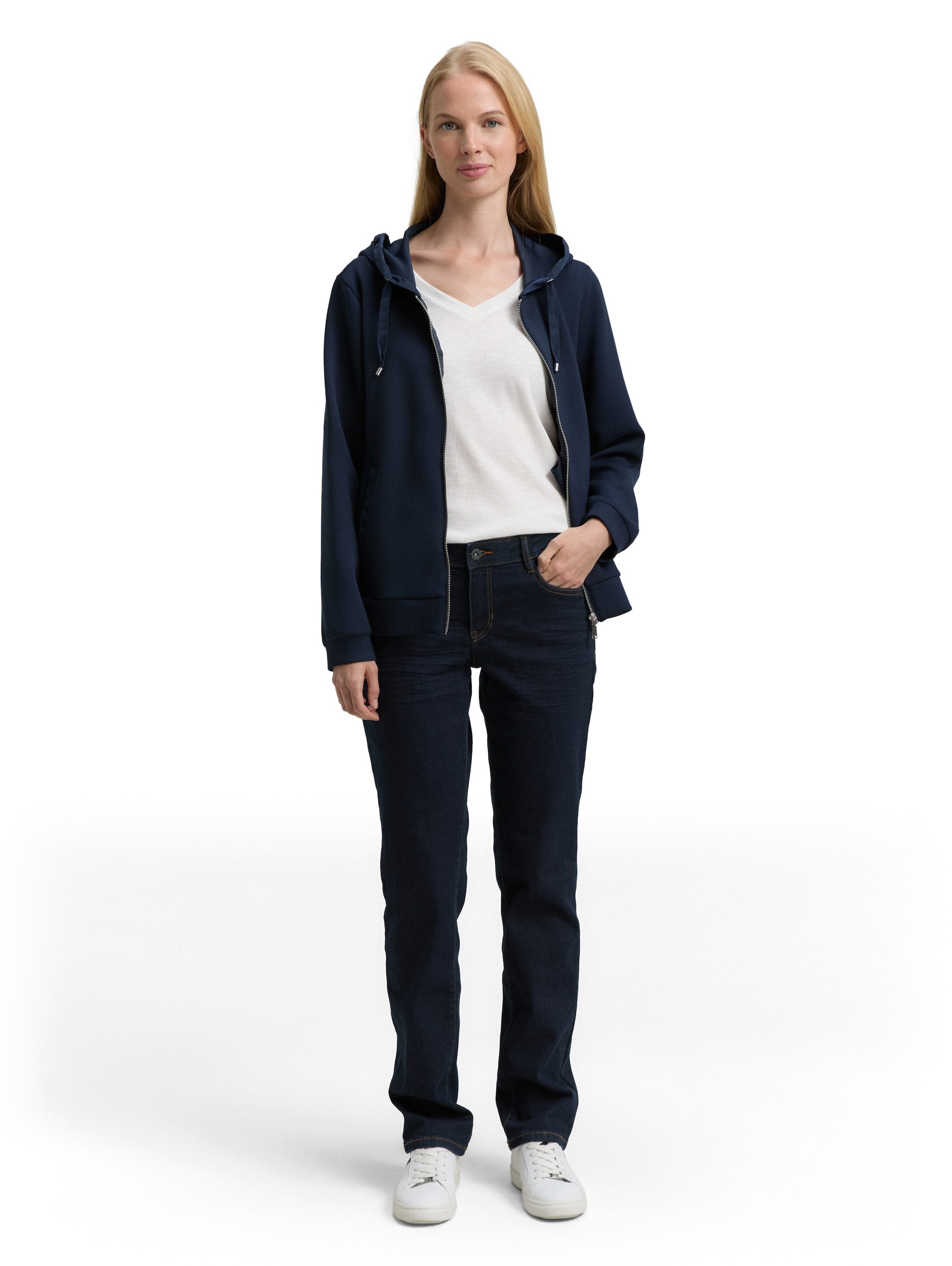 Tom Tailor Straight jeans Liva in five-pocketsstijl