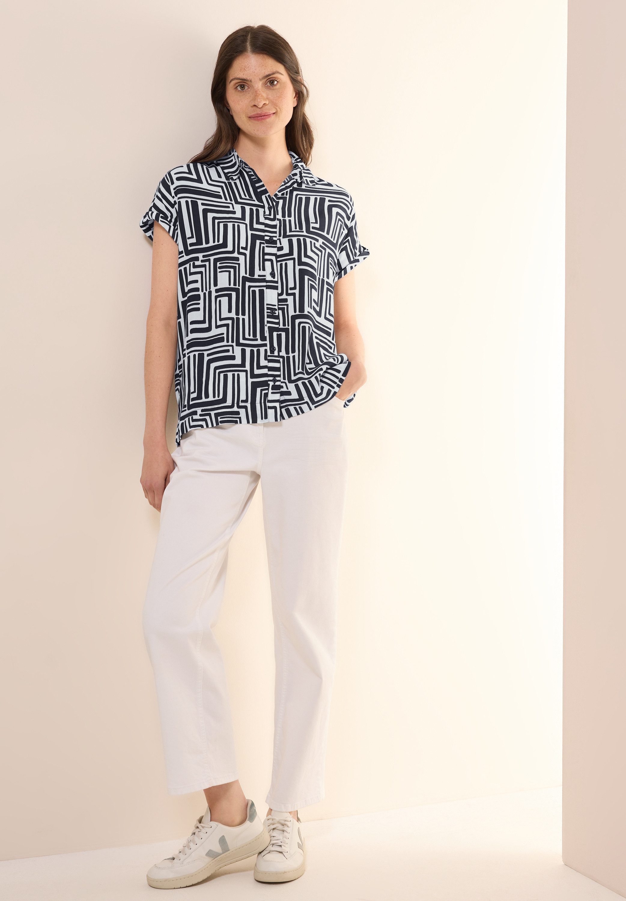 Cecil Blouse met korte mouwen