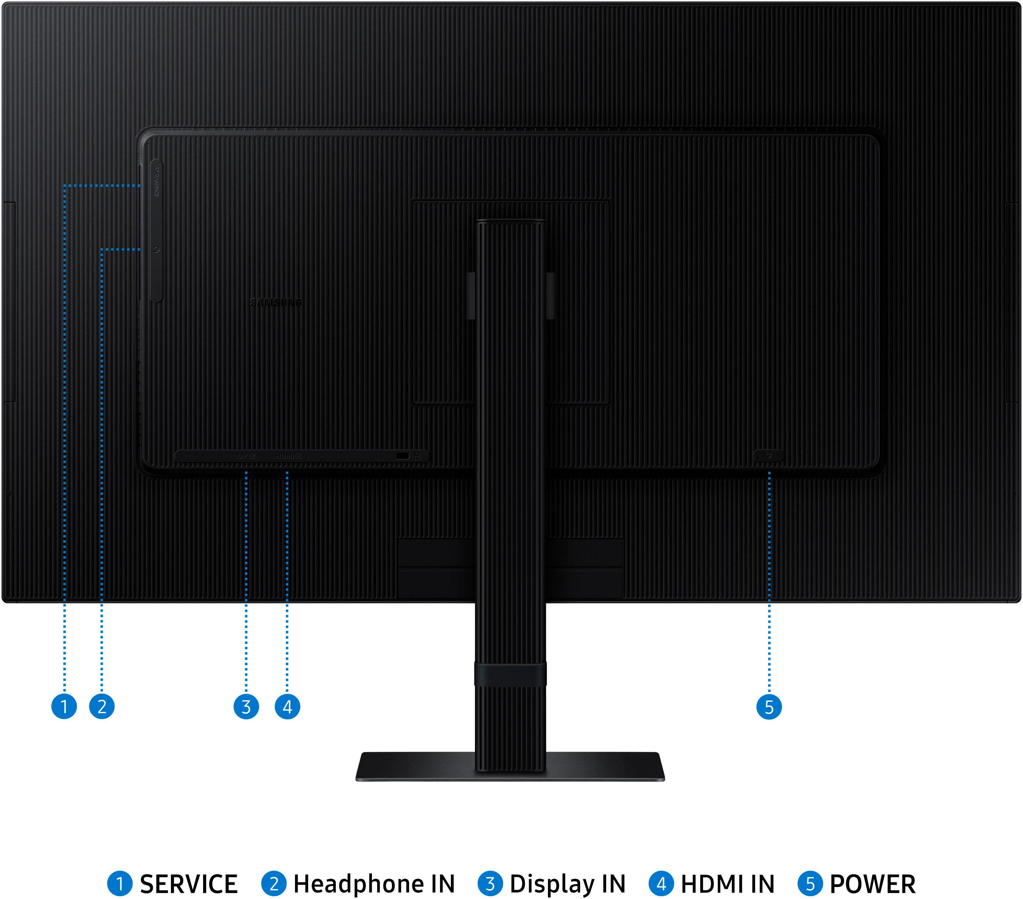 Samsung Ledscherm S27D700EAU, 68 cm / 27", 4K Ultra HD