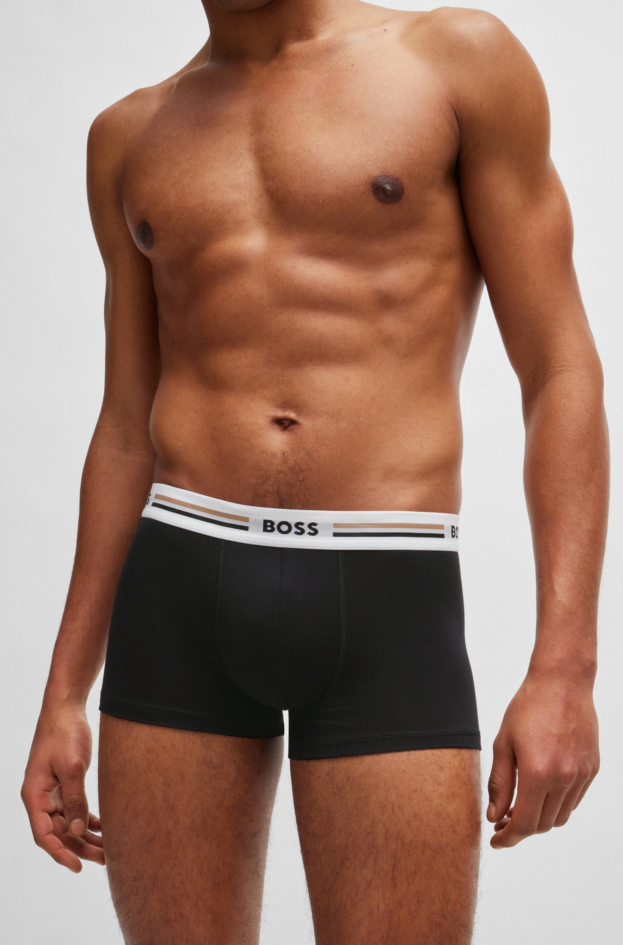 BOSS Trunk 3P Reviv met strakke pijp (3 stuks)